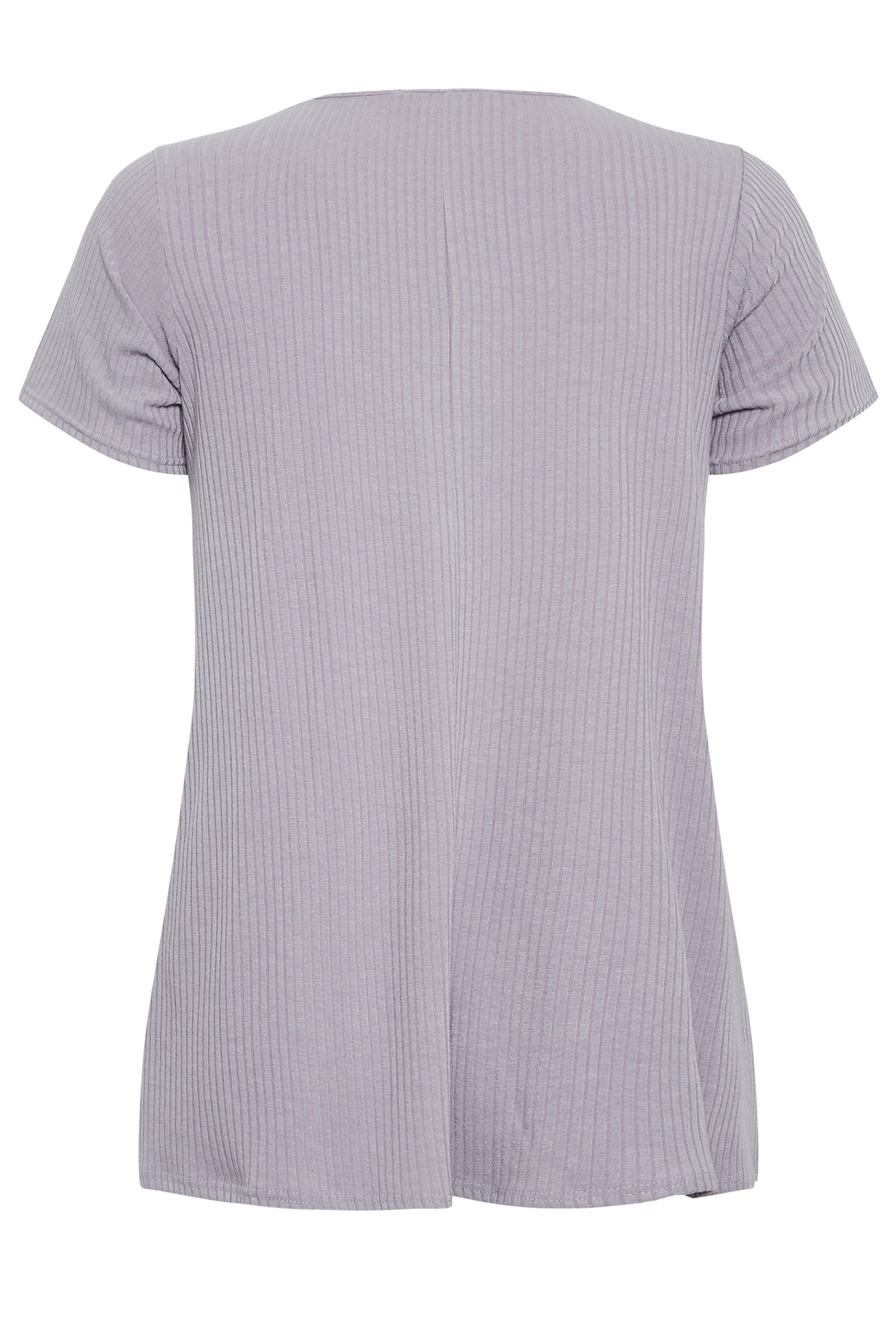 Short Sleeve Swing Tunic - Heather Grey