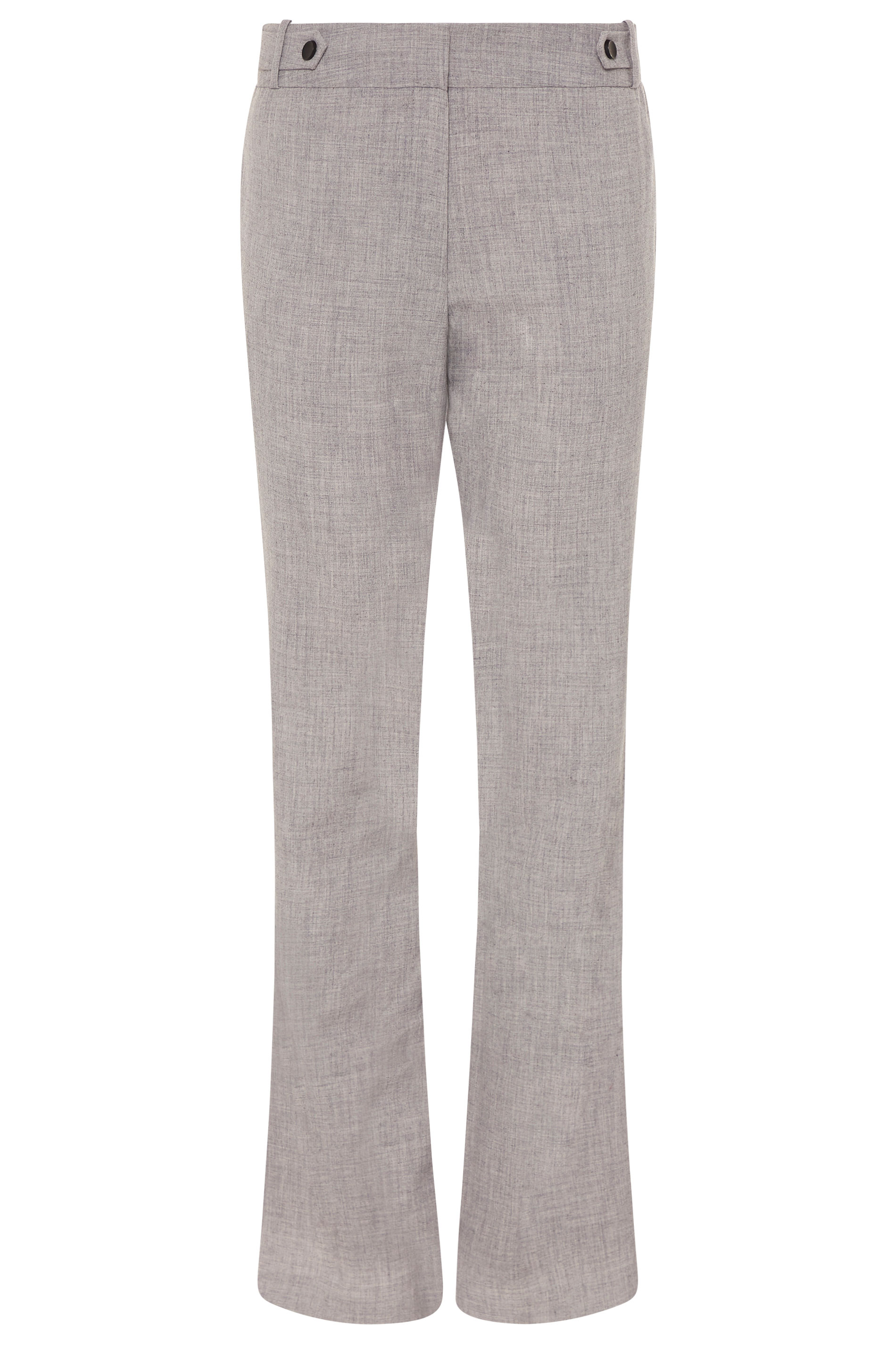 Grey Bootcut Suit Trousers | Long Tall Sally