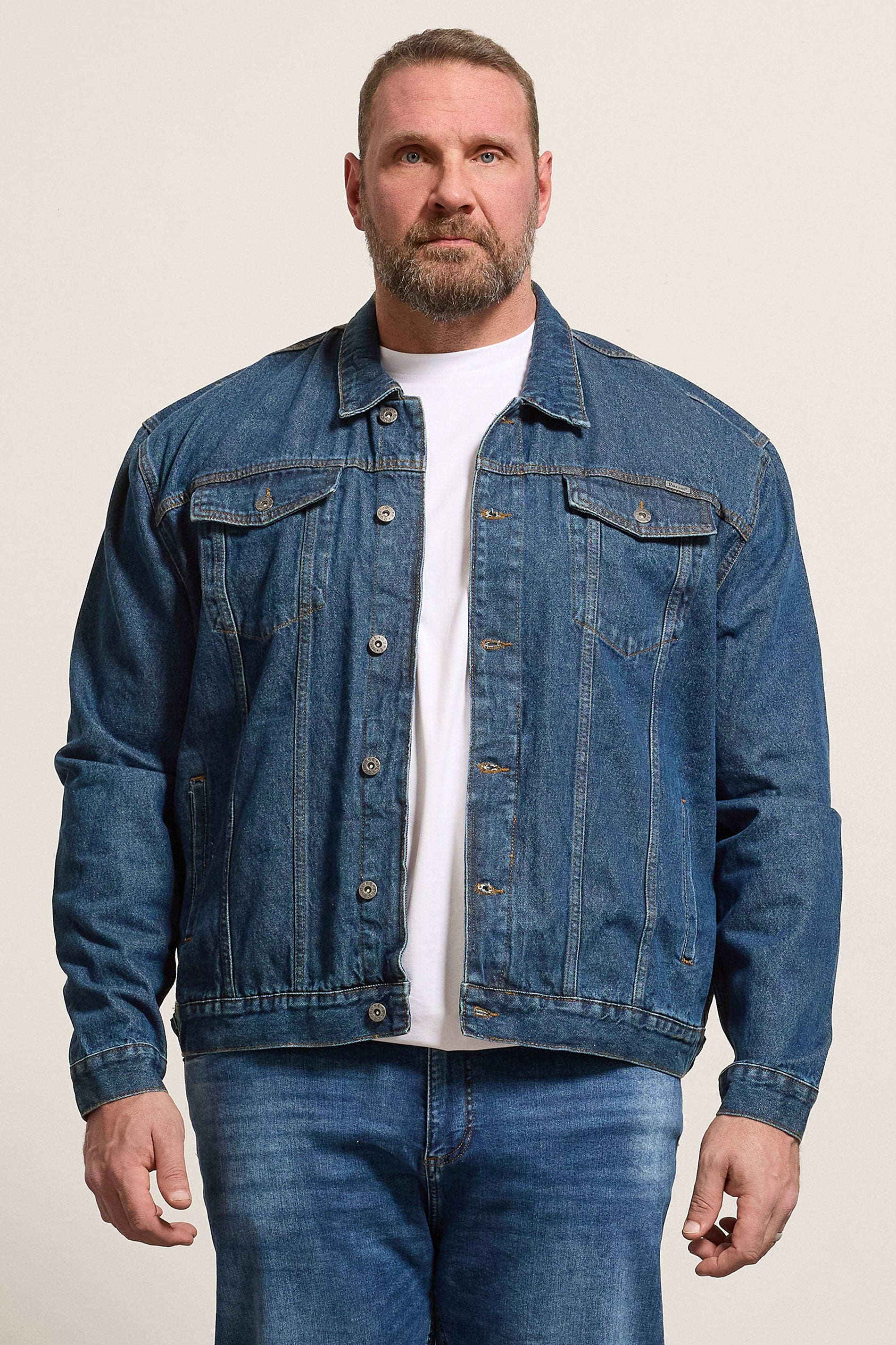 D555 Blue Denim Jacket | BadRhino 3