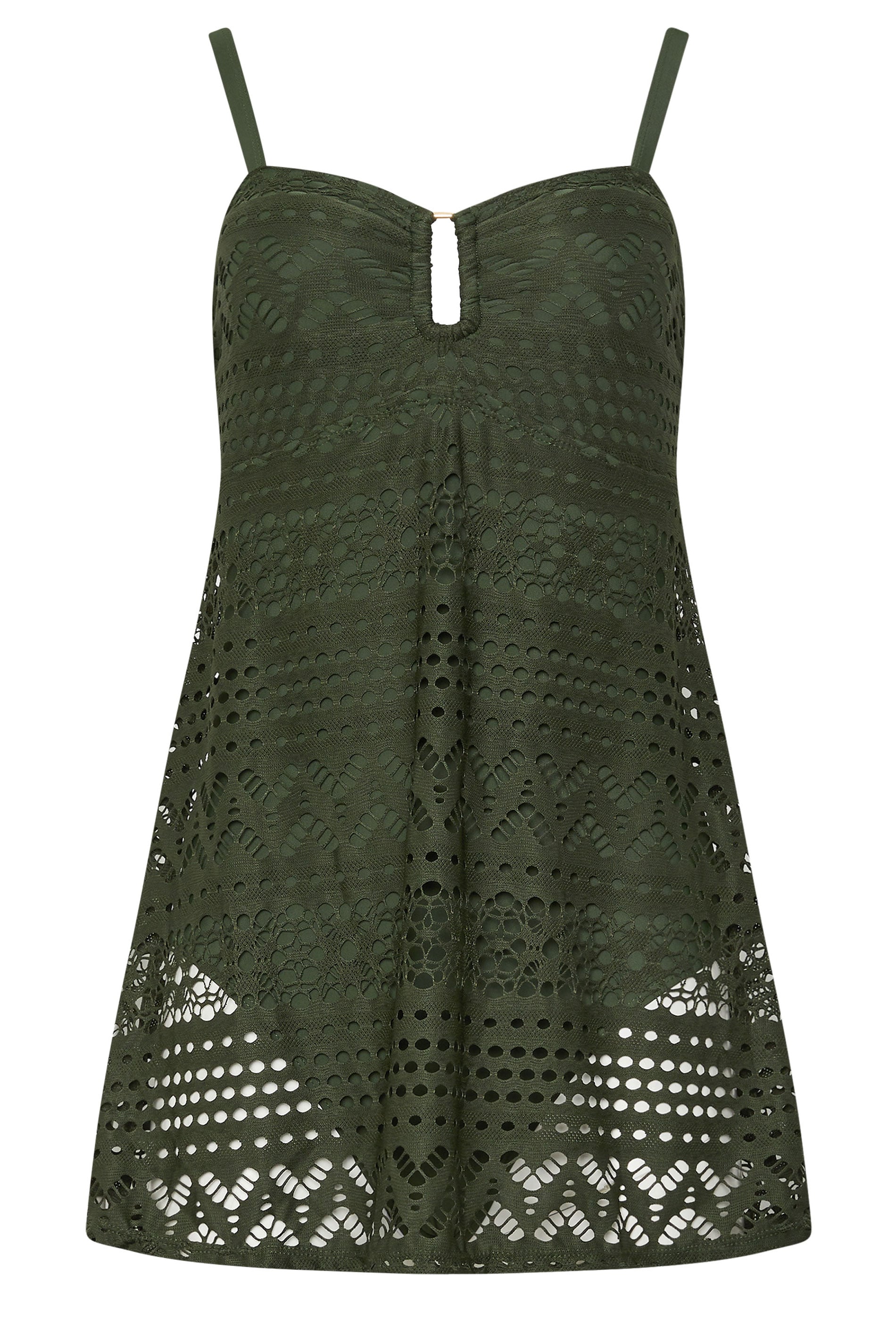 LTS Tall Green Crochet Swimskirt | Long Tall Sally  5