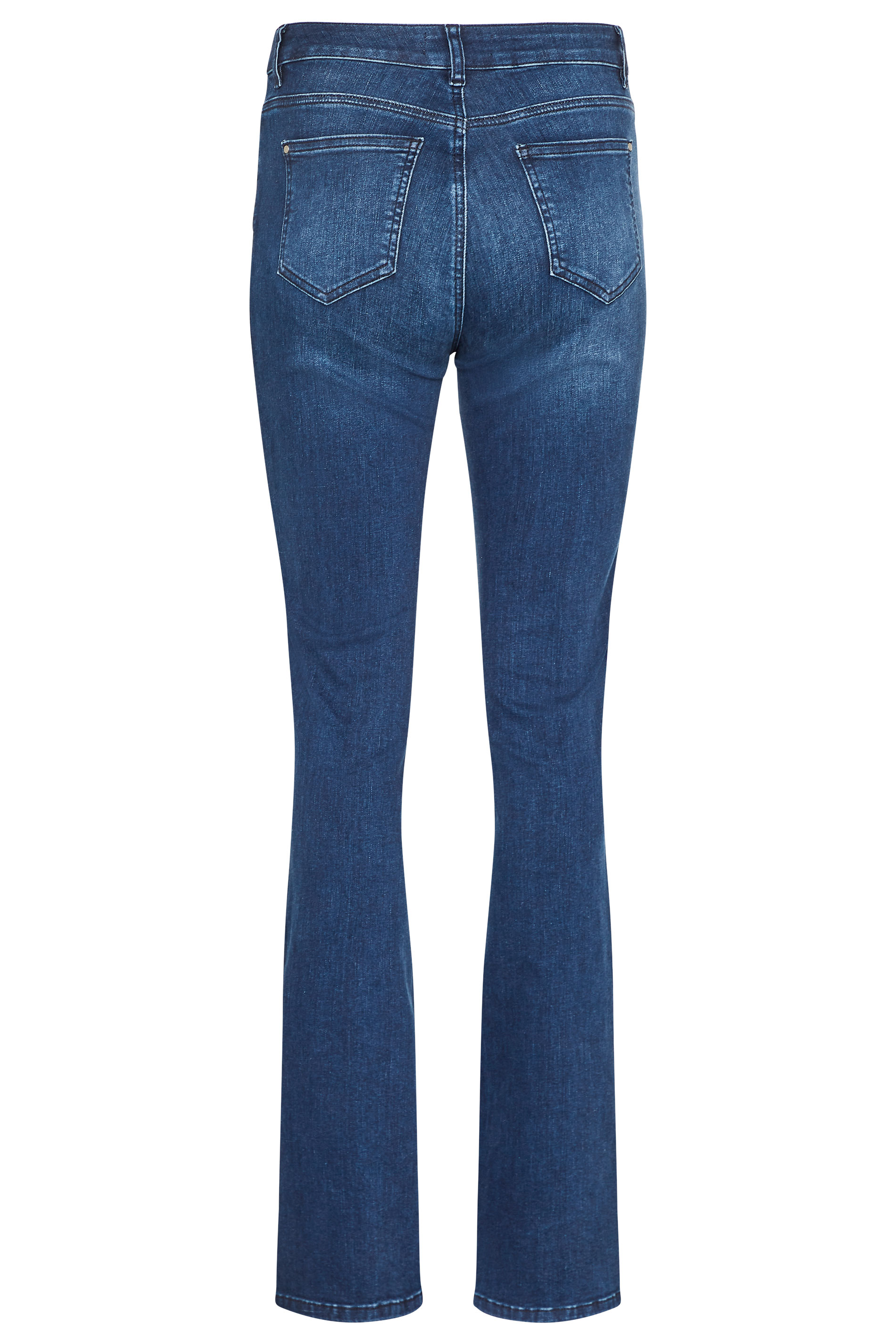 Indigo Blue Ultra Stretch Bootcut Jeans | Long Tall Sally