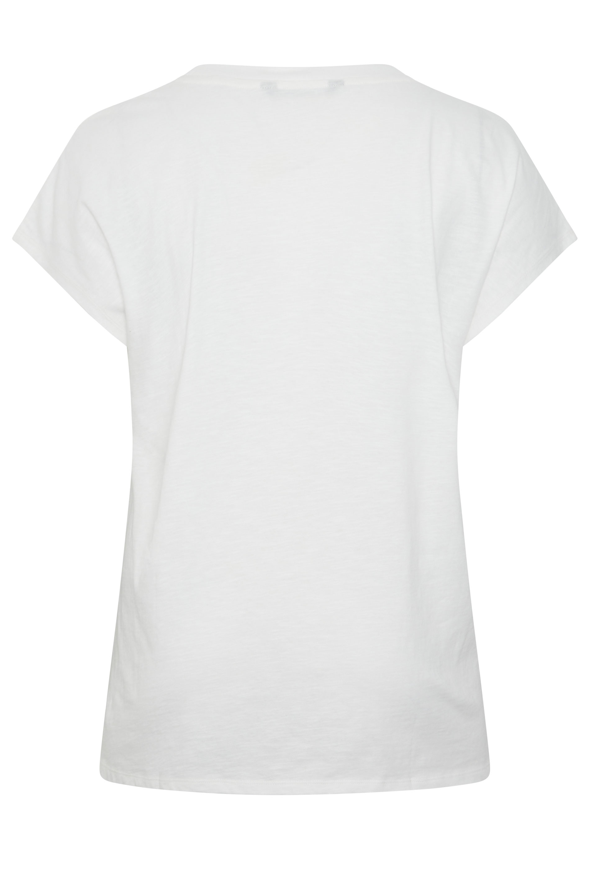 YOURS Plus Size White Stud Grown-On Sleeve T-Shirt | Yours Clothing 6