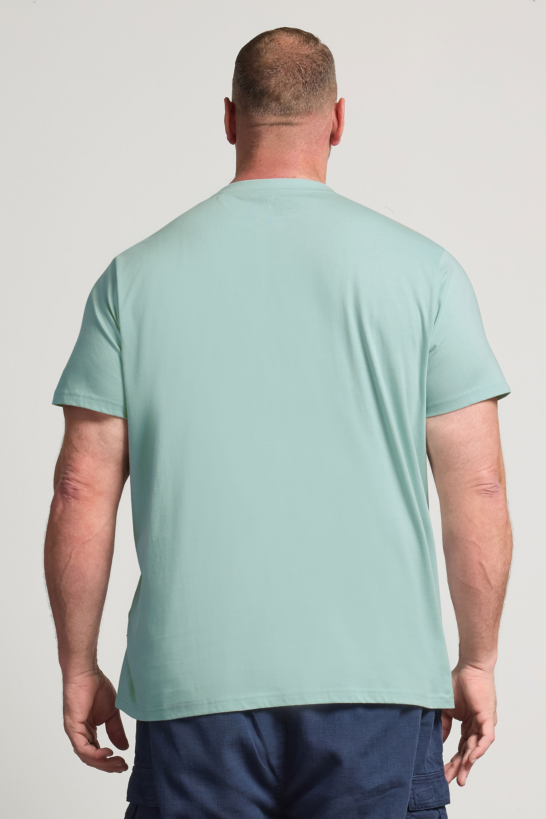 BadRhino Big & Tall Blue Palm Beach VW Graphic T-Shirt  2