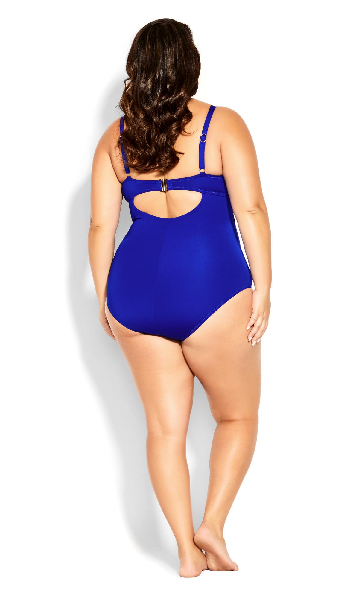 Evans Blue Twisted Swimsuit 2
