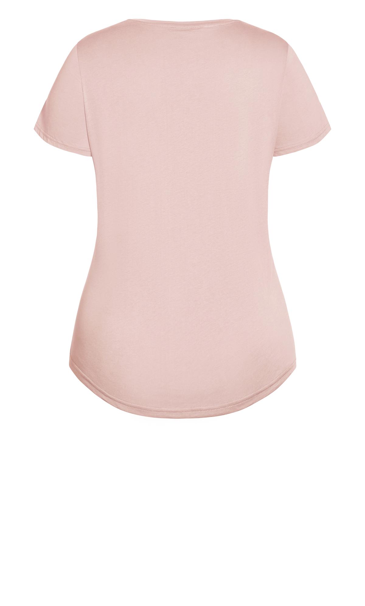 Evans Pink 'Feline' T-Shirt 3