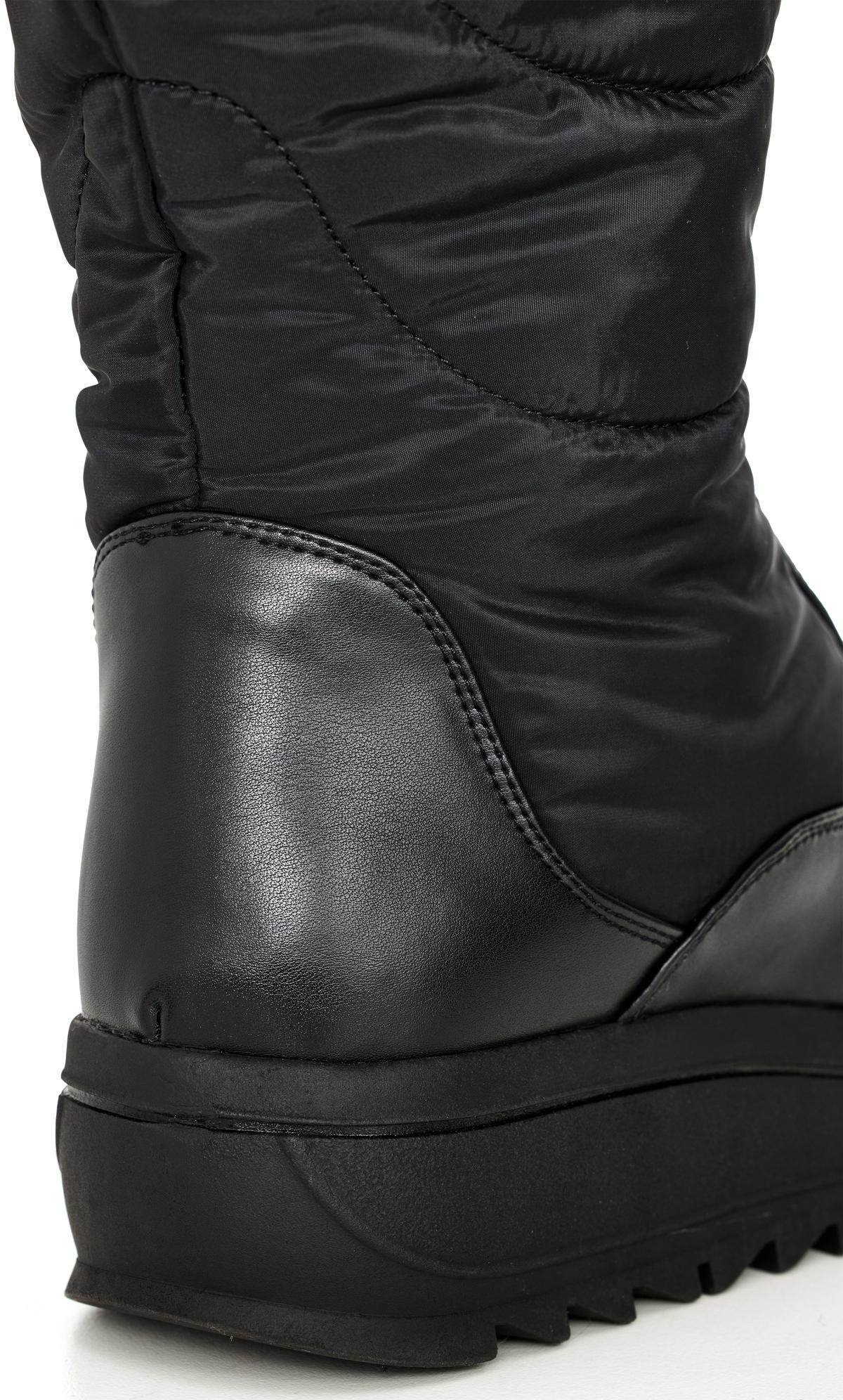 Gianna Black Wide Fit Winter Boot 2