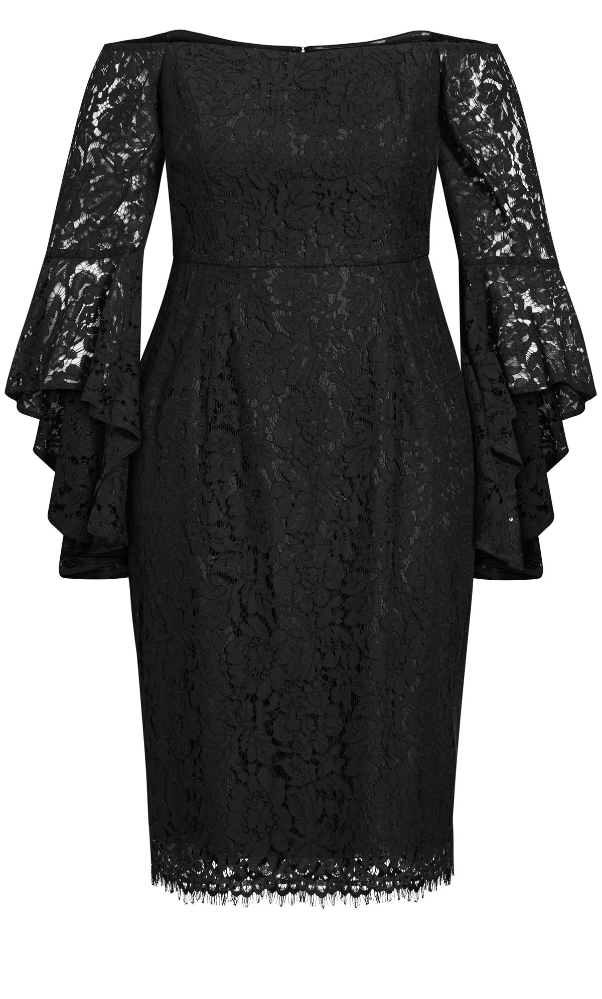 Evans Black Lace Amour Dress 3