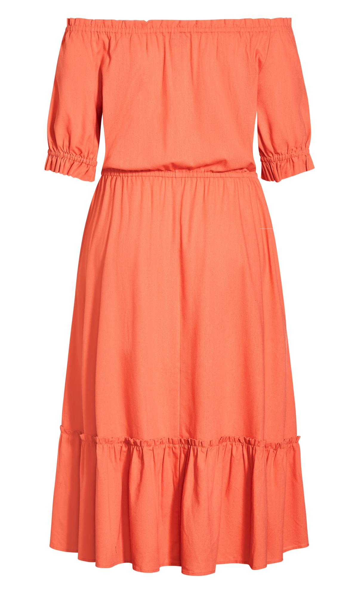 Evans Orange Alice Dress 3