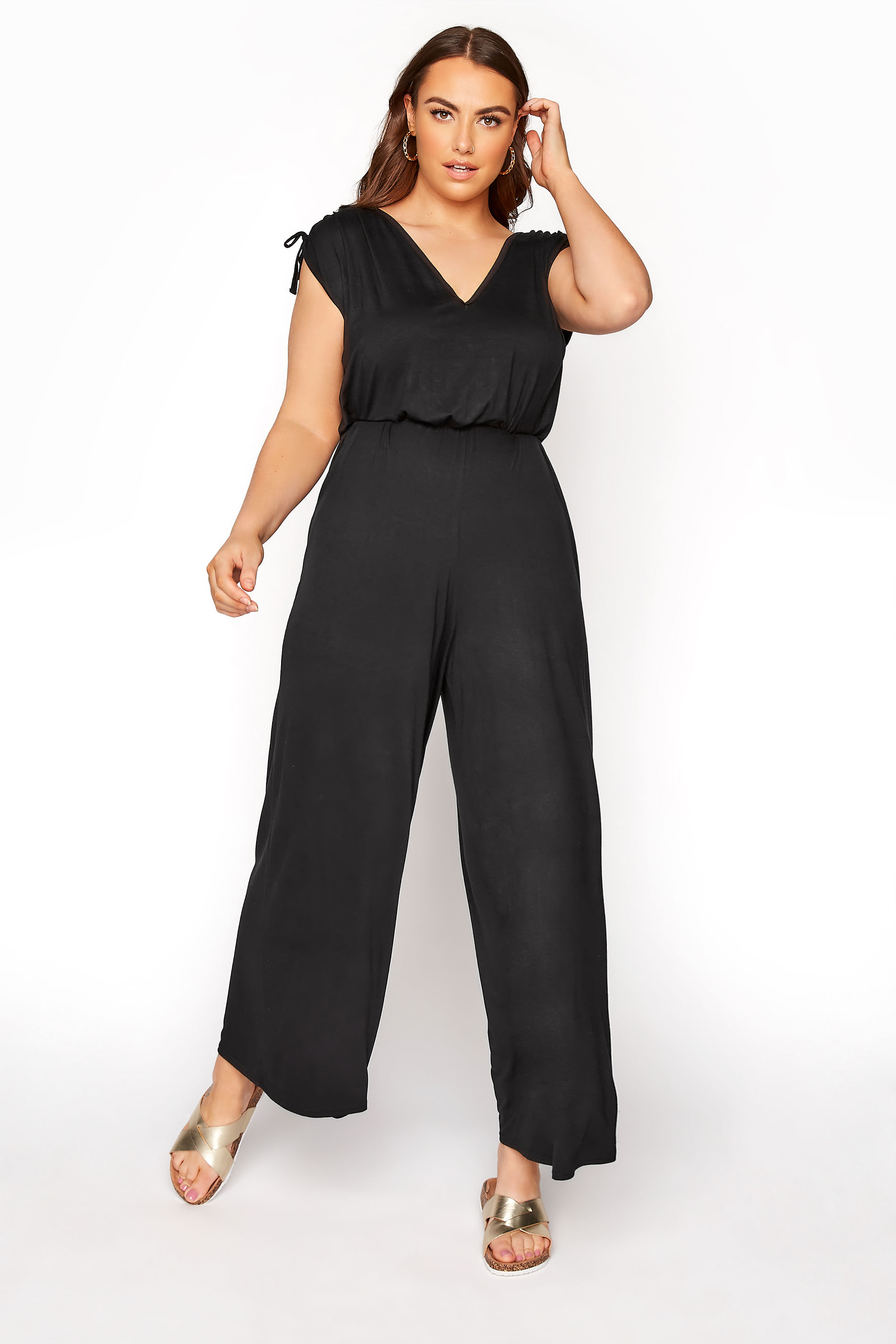 LIMITED COLLECTION Black Jumpsuit | Yours Clothing