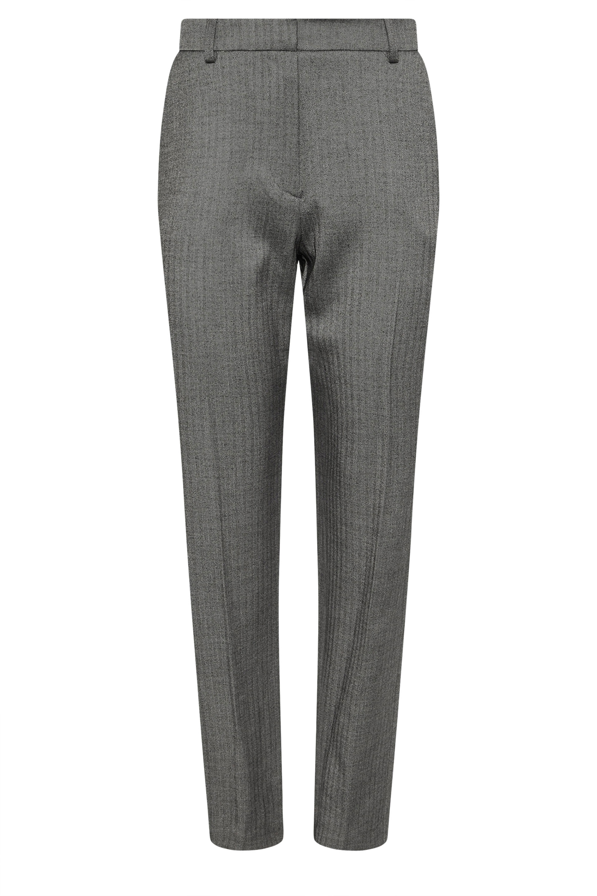 M&Co Grey Tailored Straight Leg Trousers | M&Co 5