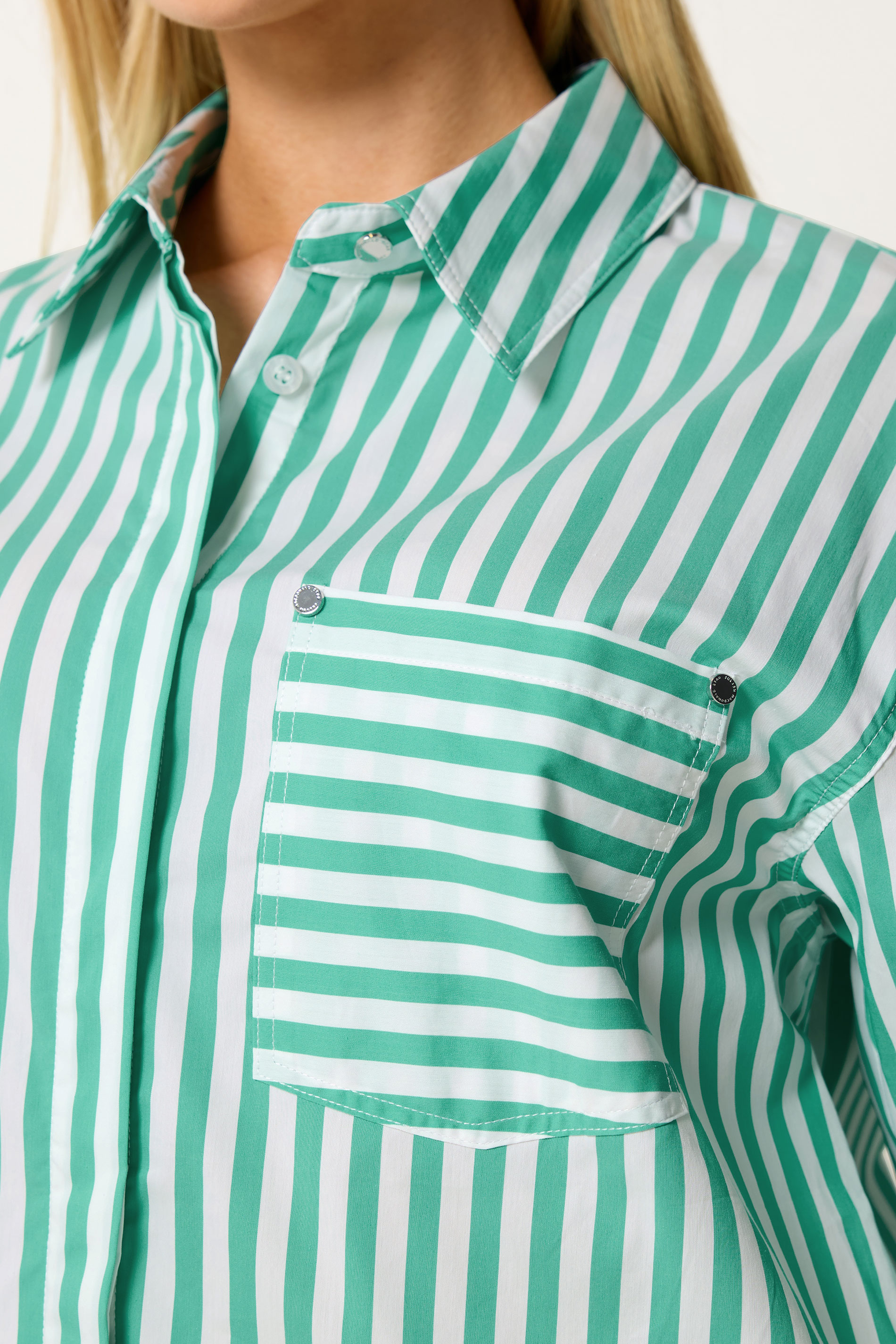 STAR Green Striped Long Sleeve Shirt | StarByJM 4
