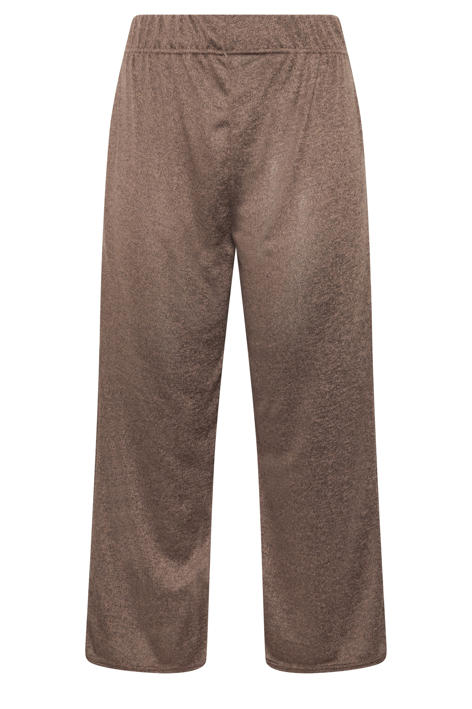 LIMITED COLLECTION Plus Size Natural Brown Wide Leg Trousers | Yours Clothing 5