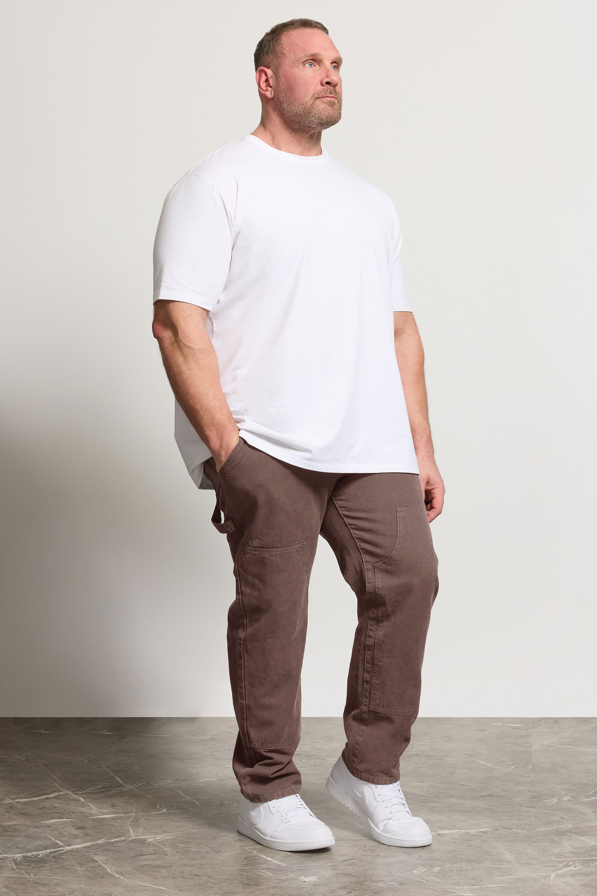 BadRhino Big & Tall Brown Carpenter Jeans | BadRhino 1