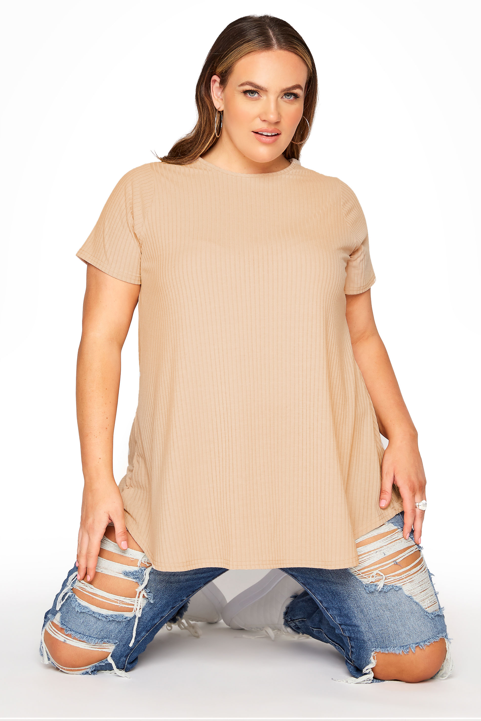 LIMITED COLLECTION Natural Rib Swing Top_A.jpg
