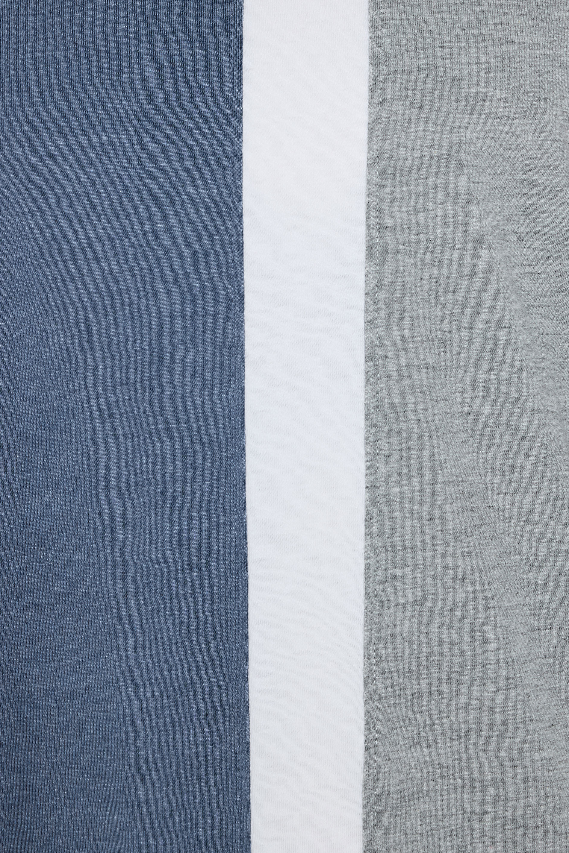 KAM Big & Tall Indigo Blue Stripe T-Shirt | BadRhino 3