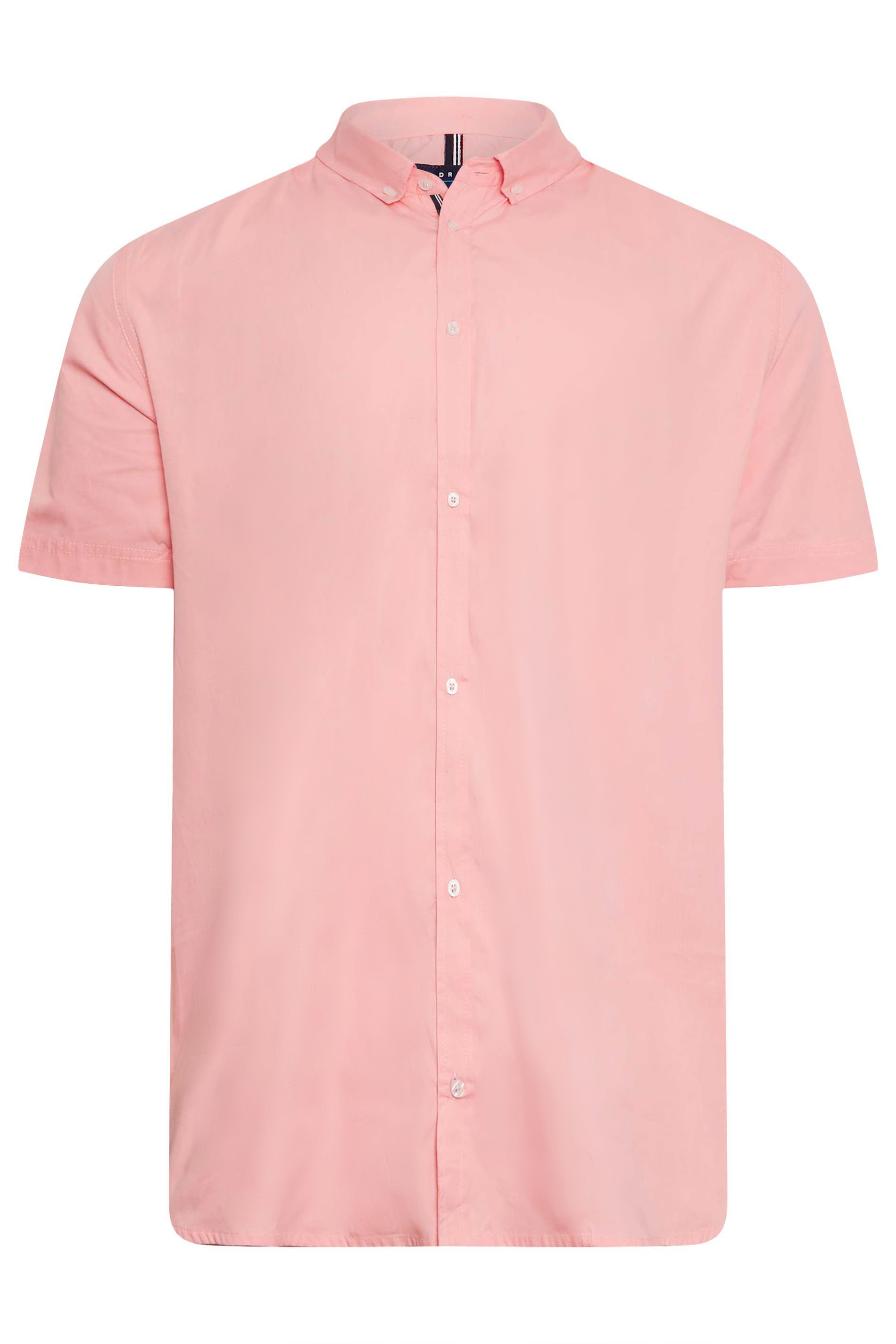 BadRhino Big & Tall Pink Poplin Shirt | BadRhino 2