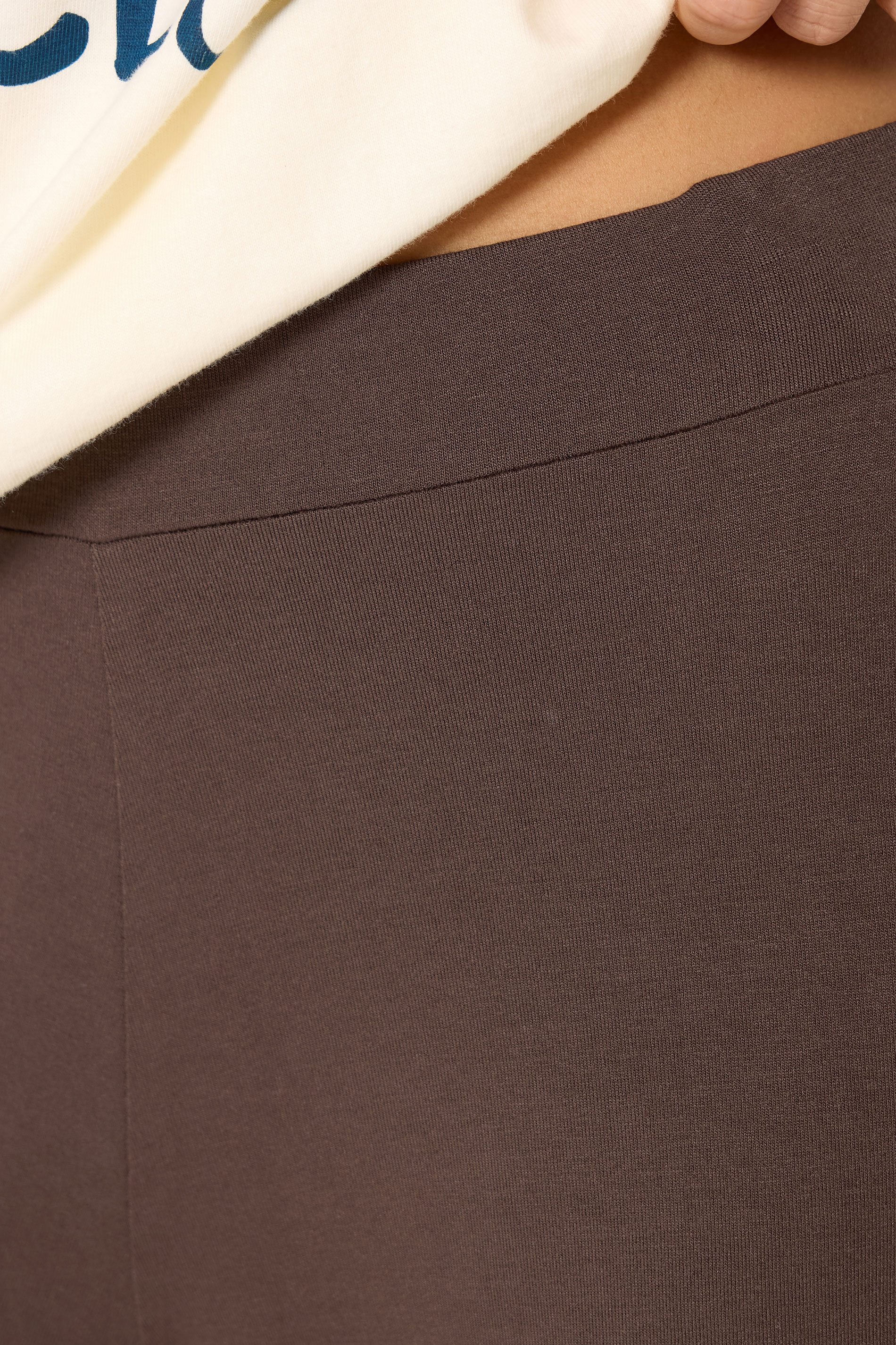 PixieGirl Petite Chocolate Brown Wide Leg Trousers | PixieGirl  5