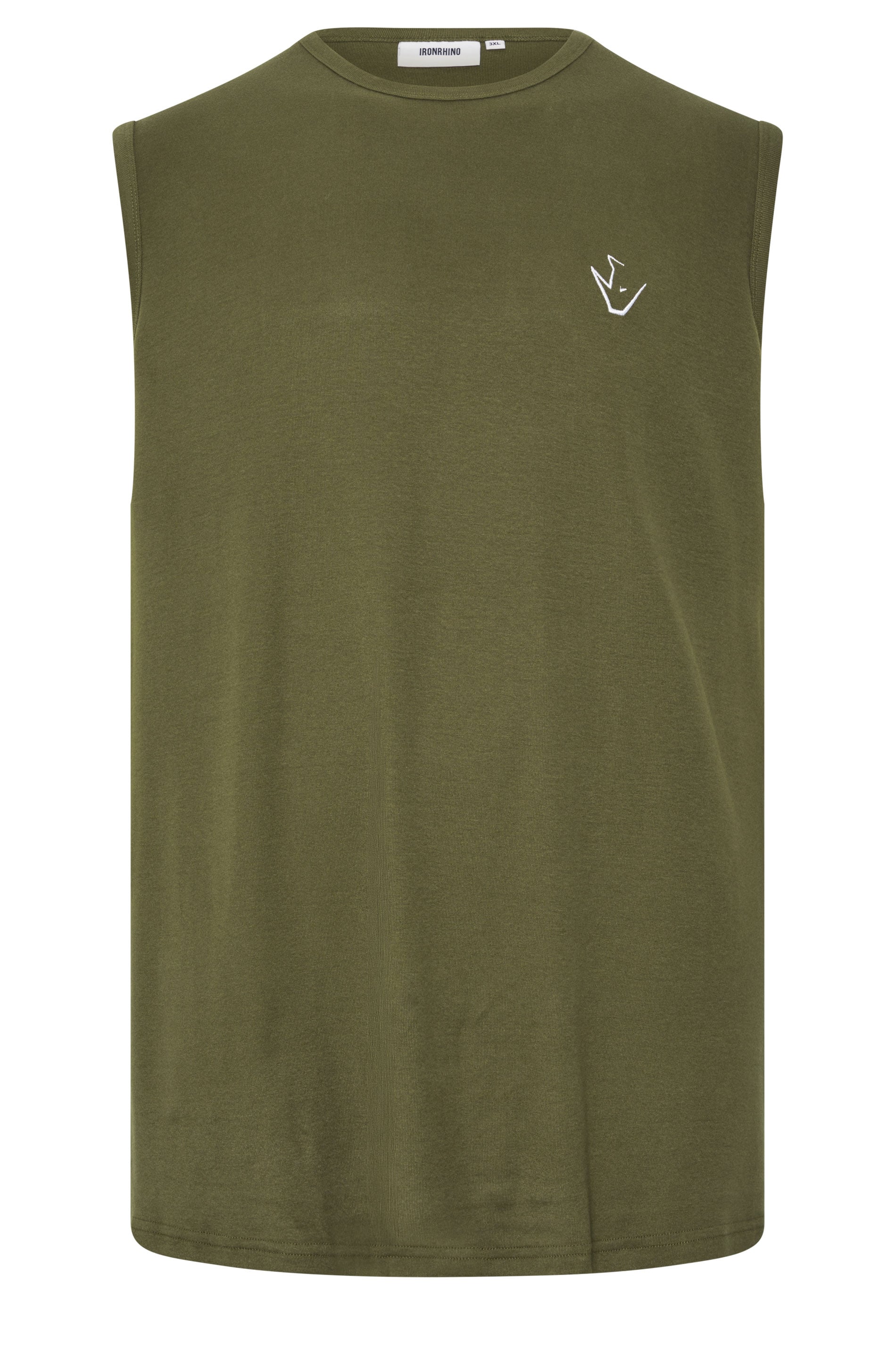 IronRhino Big & Tall Olive Green 'Rest Day' Vest | BadRhino 5