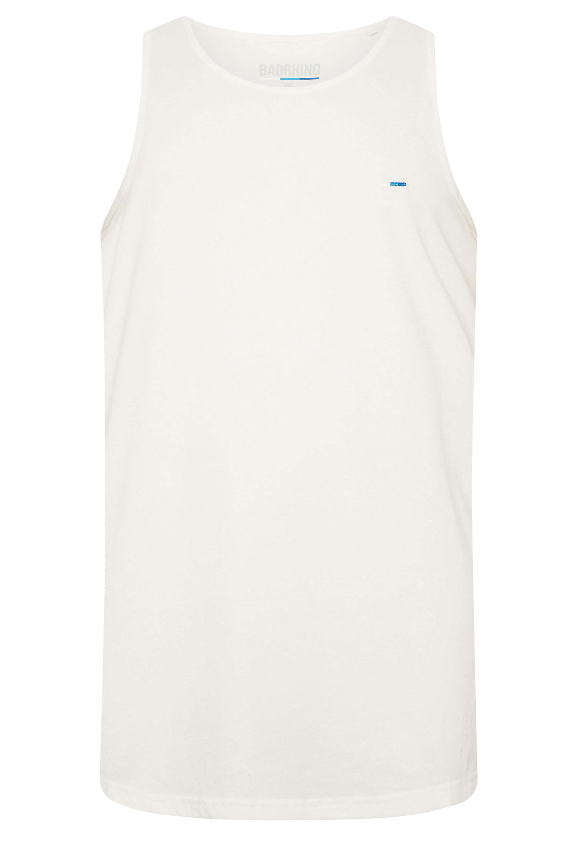 BadRhino Big & Tall White/Yellow/Blue/Red/Green 5 Pack Vest Tops | BadRhino 8