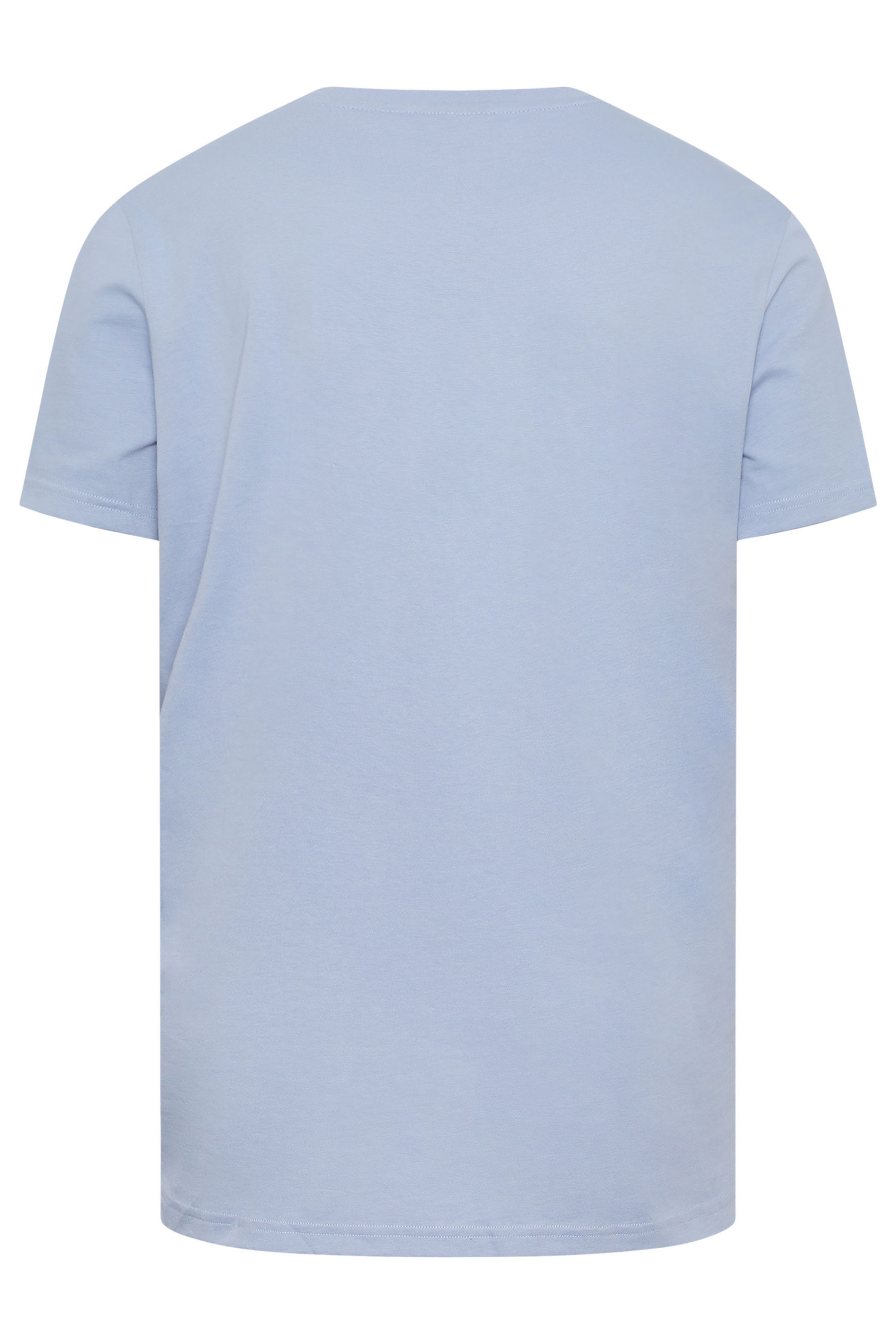 LYLE & SCOTT Big & Tall Bubble Blue Core T-Shirt | BadRhino 4