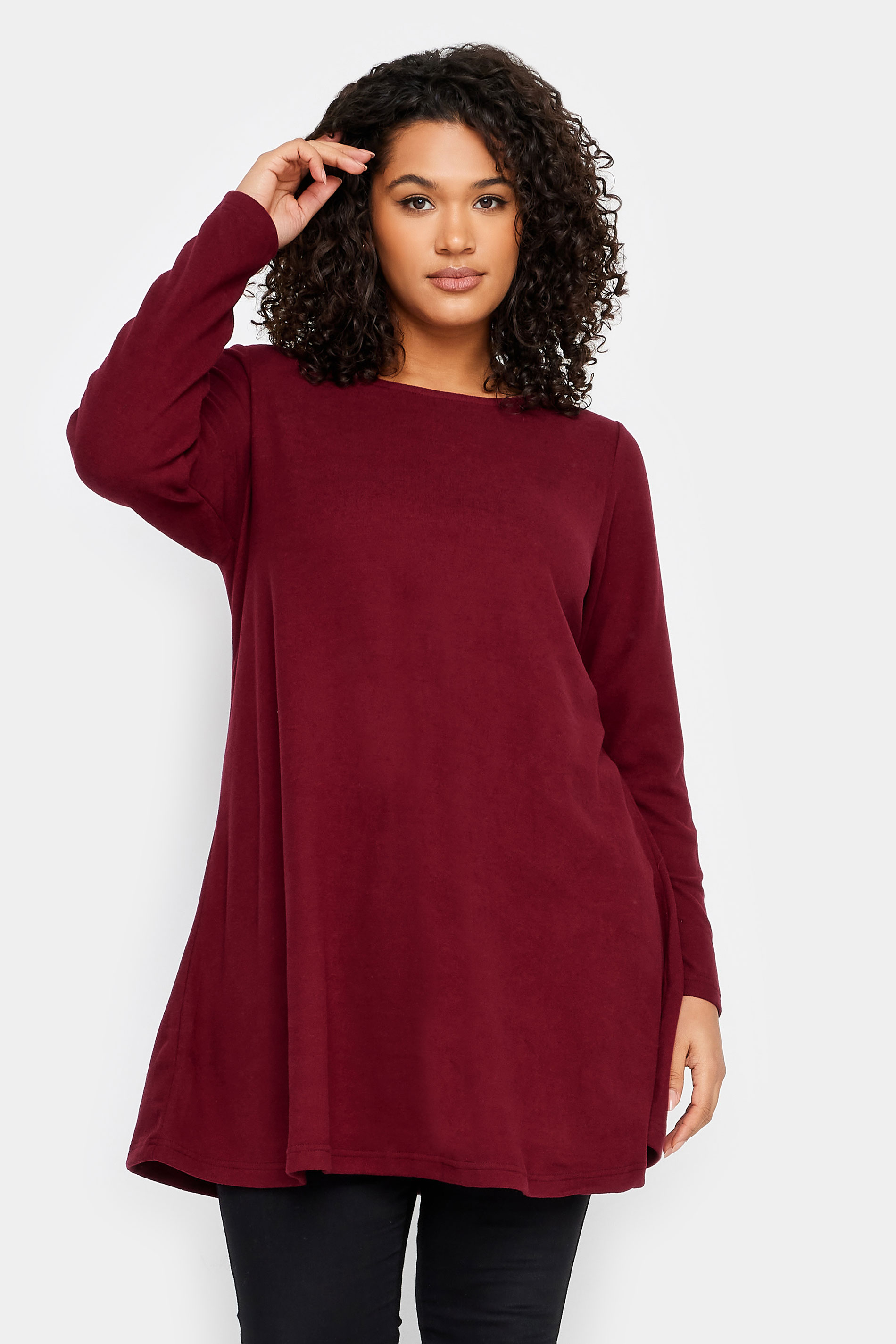 Soft Touch Berry Tunic 1