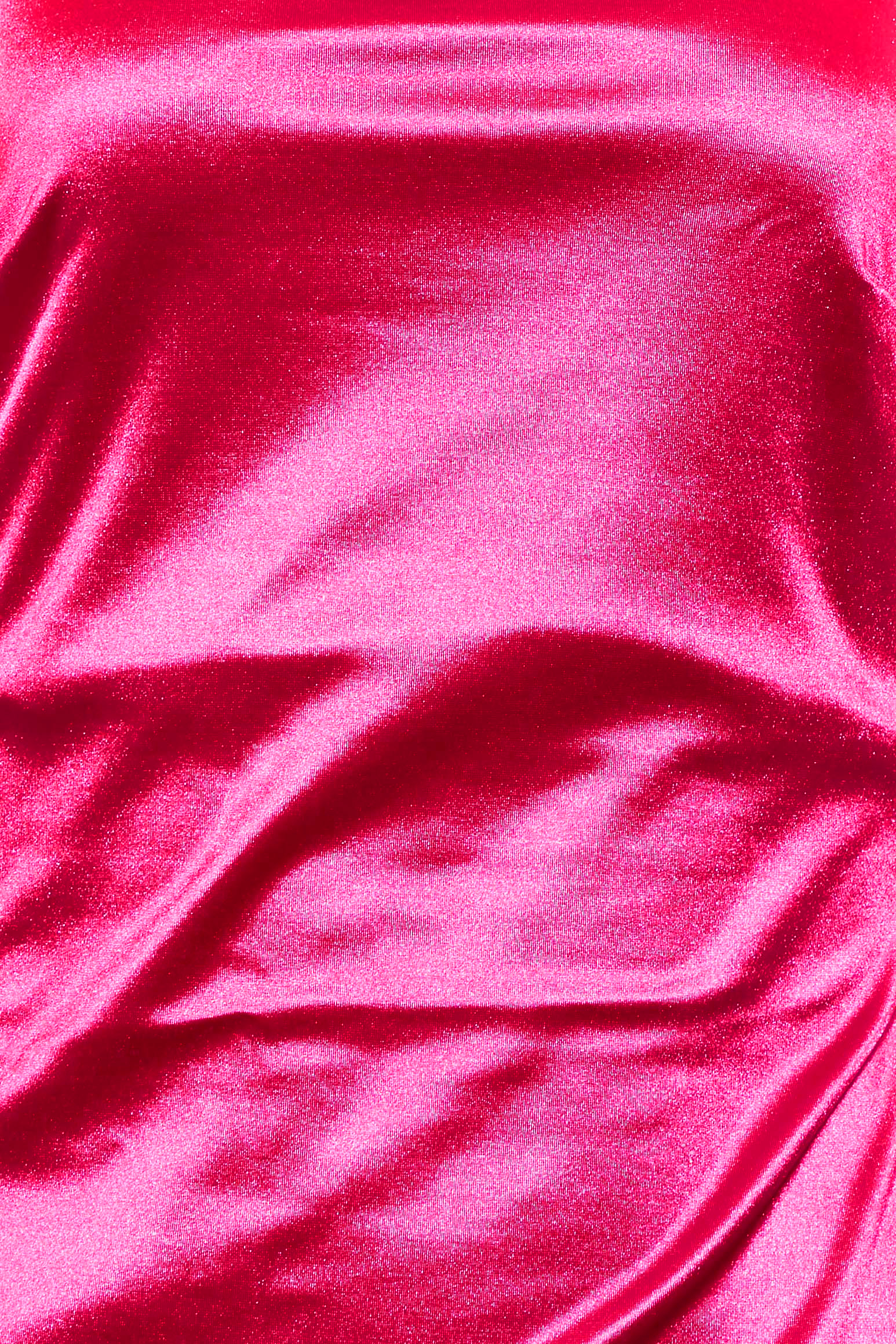 LTS Tall Hot Pink Diamante Strap Satin Mini Slip Dress | Long Tall Sally 1