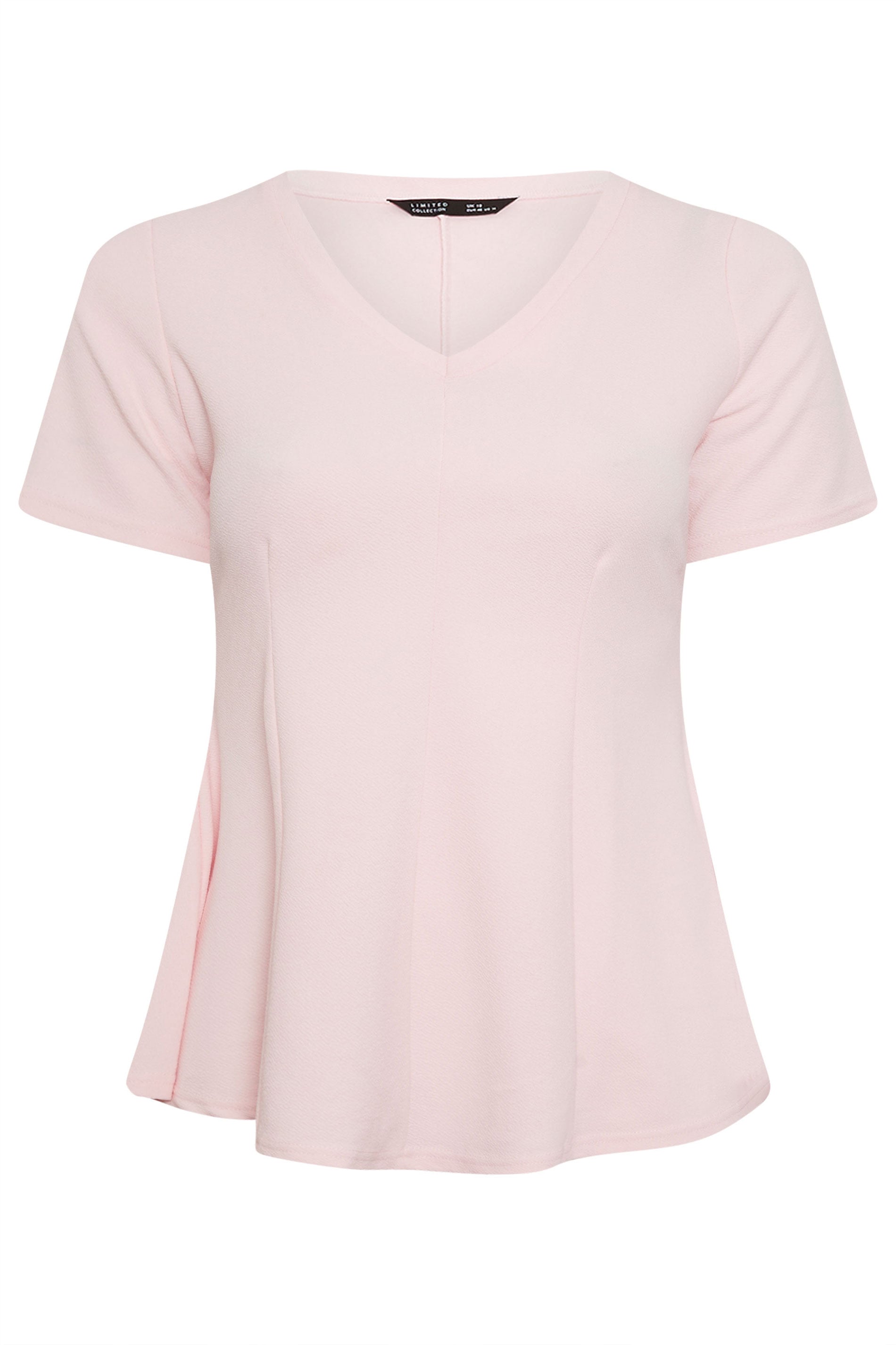 LIMITED COLLECTION Plus Size Pink Corset Top | Yours Clothing 5