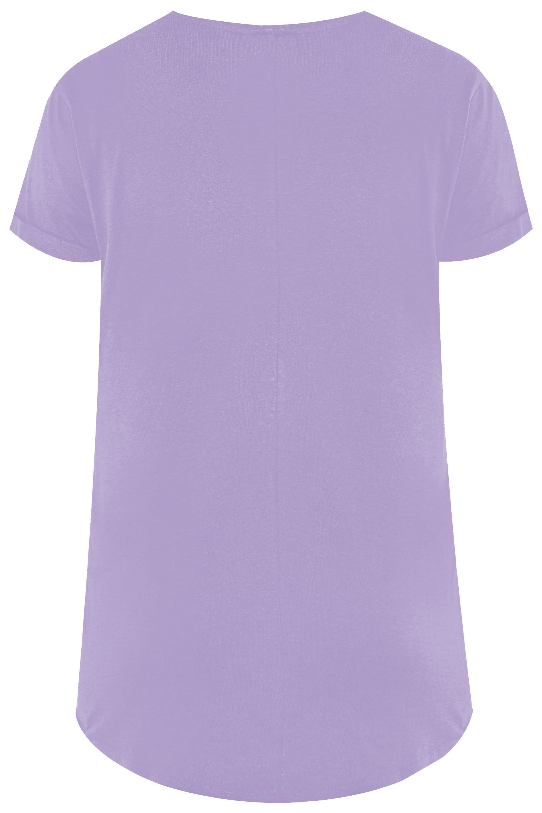 Download Purple Mock Pocket T-Shirt | Yours Clothing