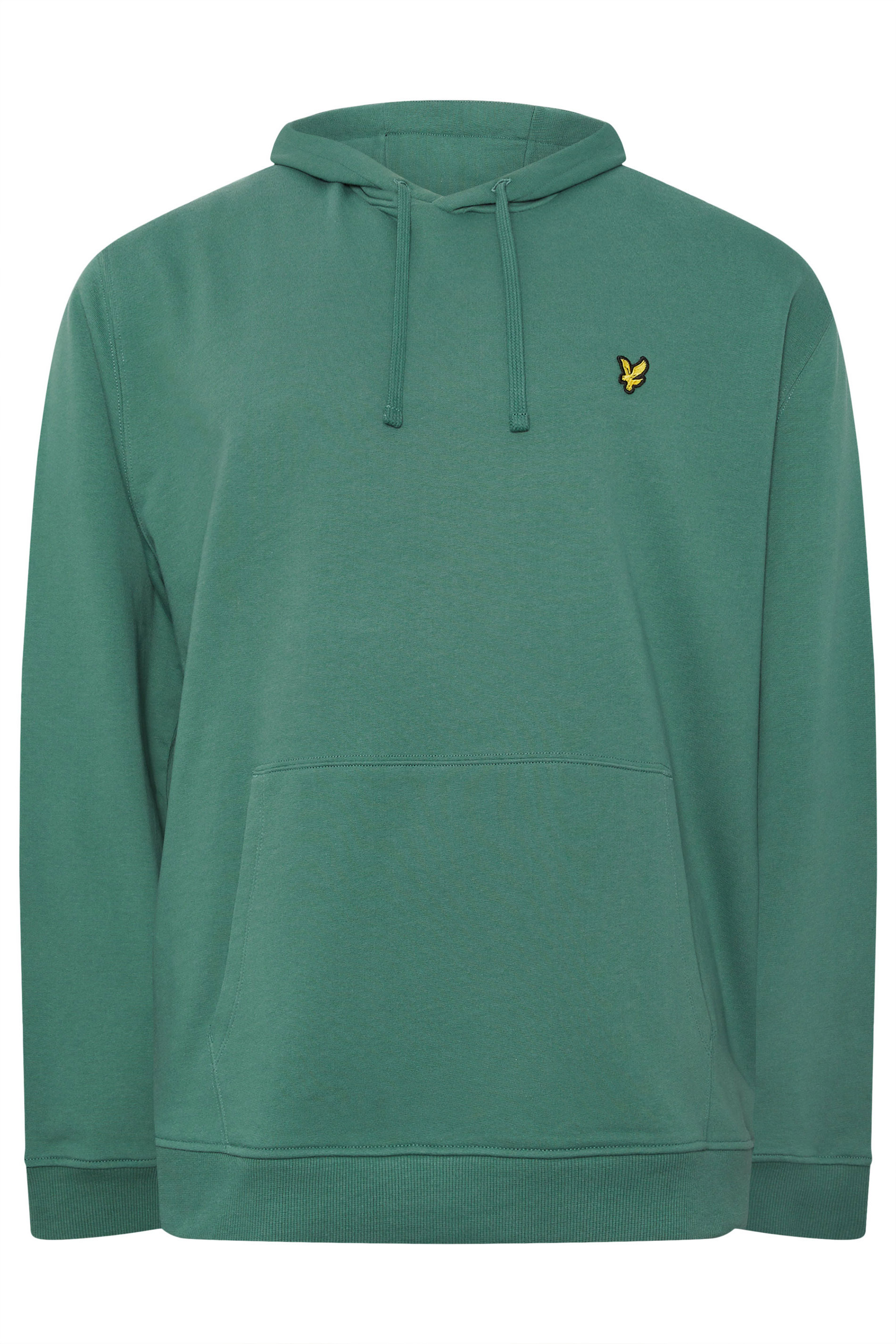 LYLE & SCOTT Big & Tall Everglade Green Hoodie | BadRhino 2