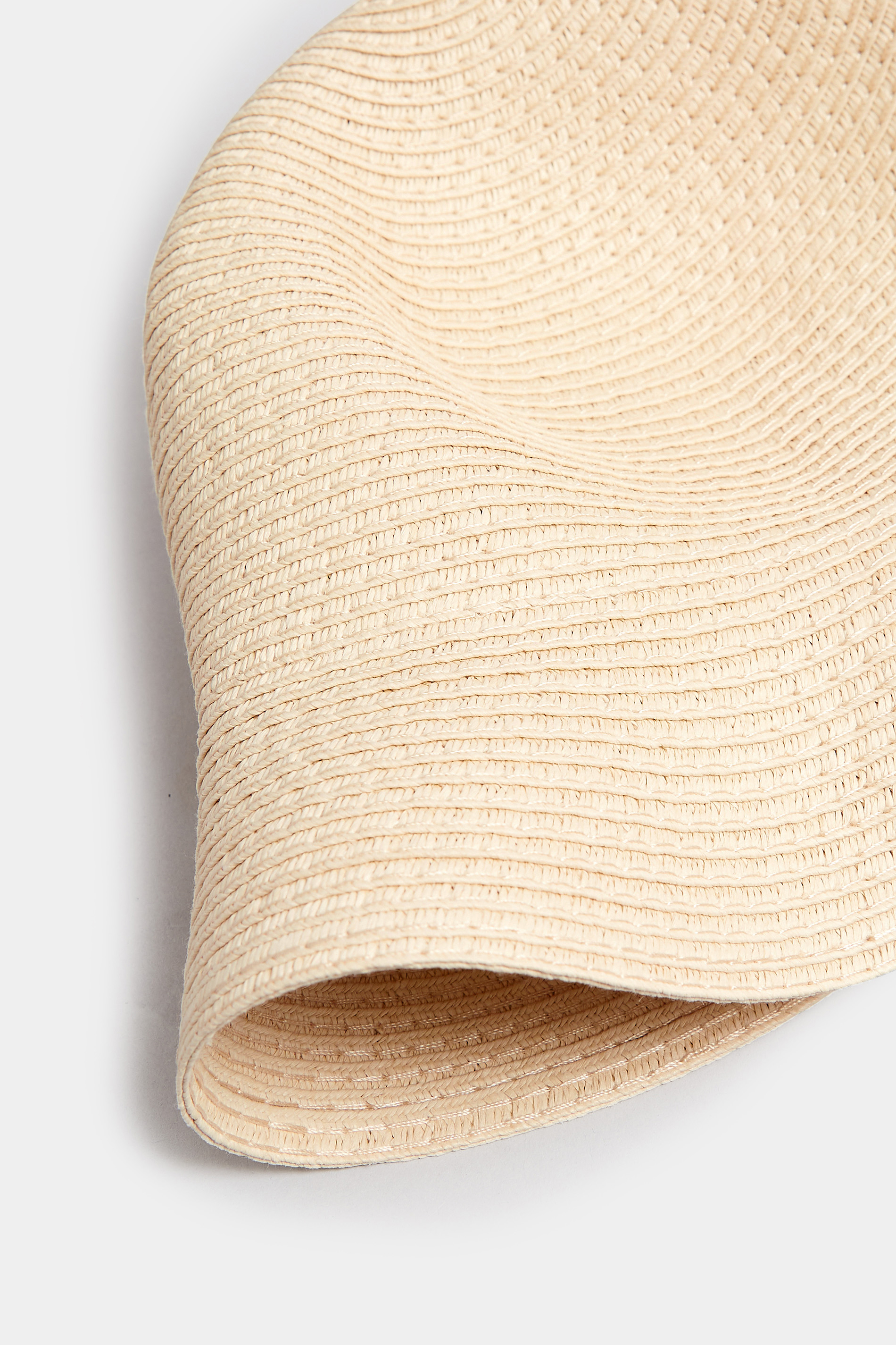 Cream Straw Bucket Hat | Yours Clothing 3