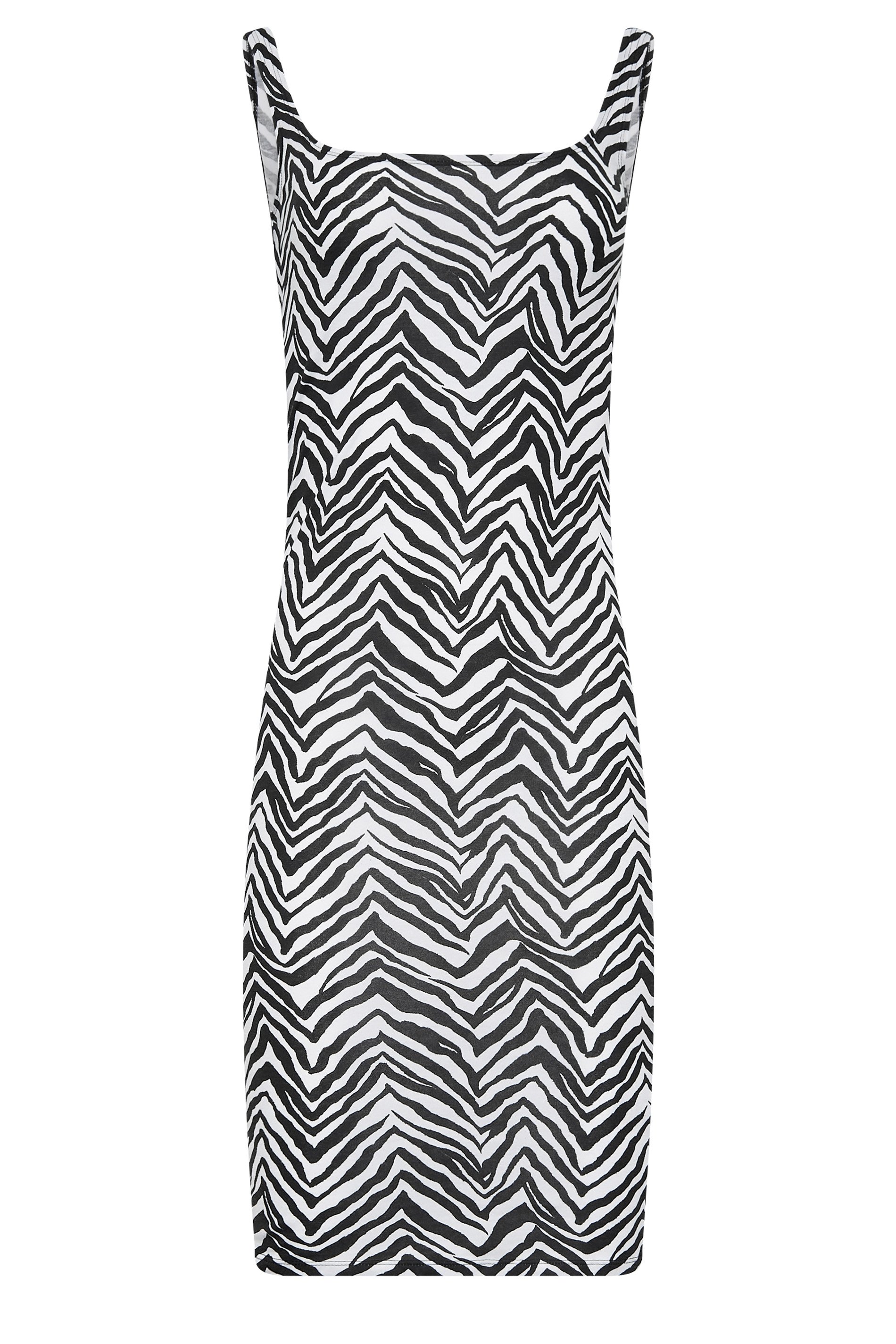 Zebra Jersey Dress