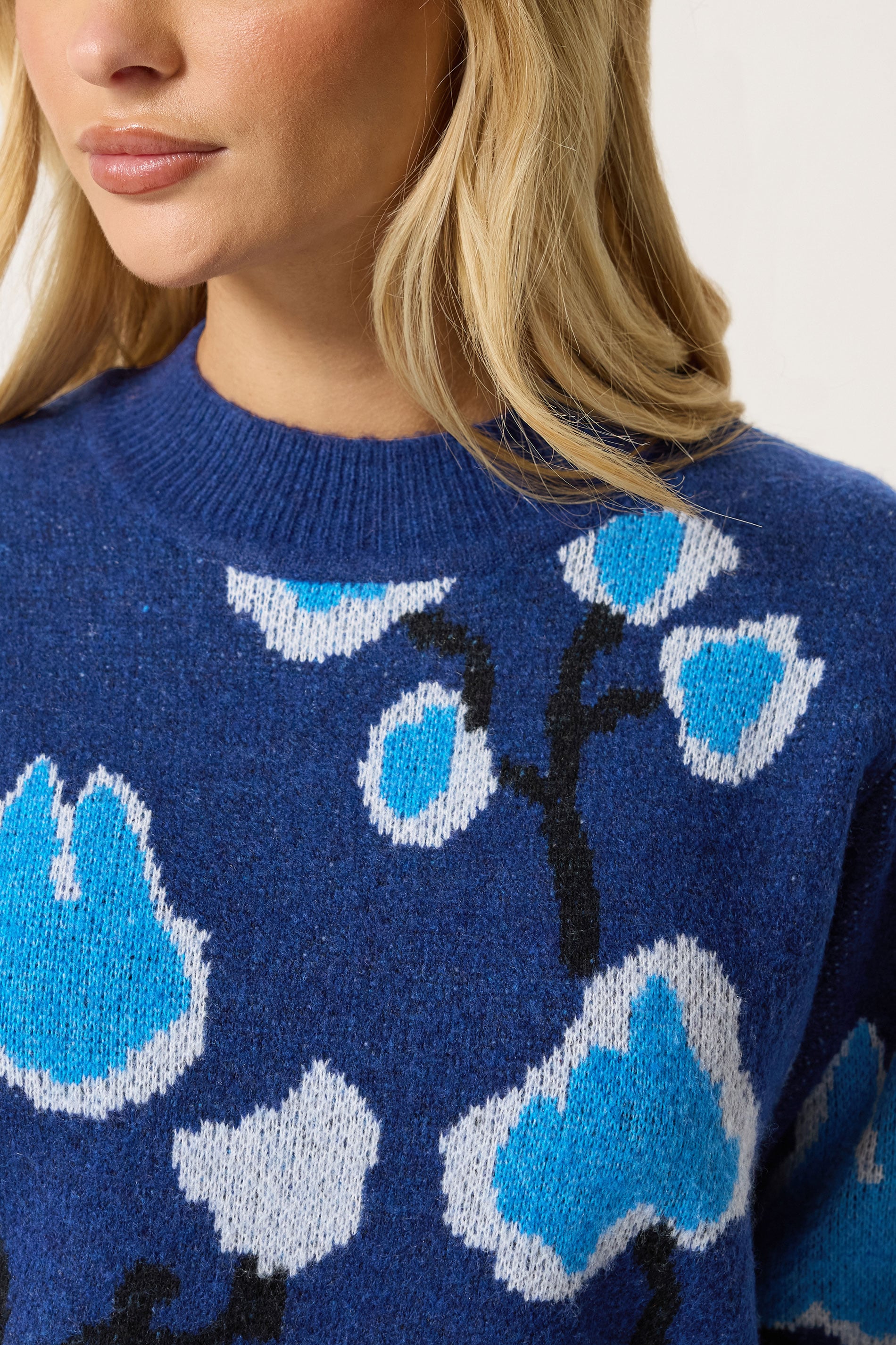 M&Co Blue Woodland Pattern Jumper | M&Co 4