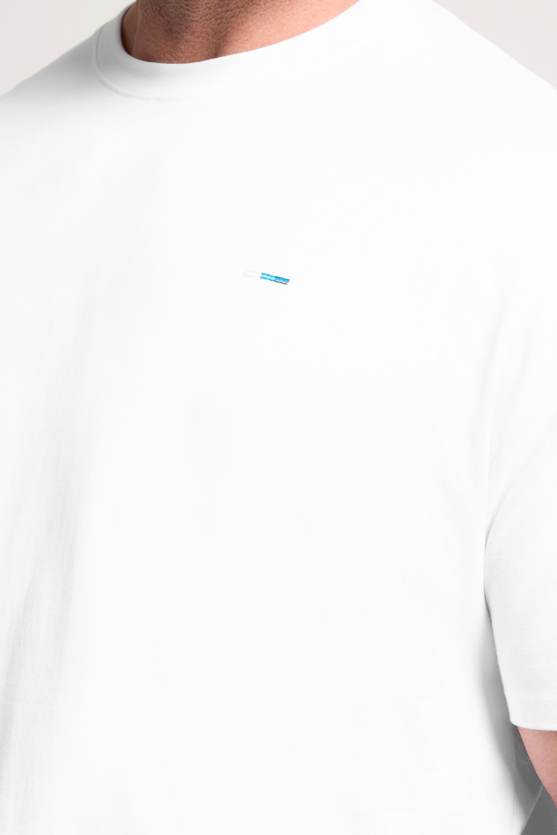 BadRhino Big & Tall White Heavyweight T-Shirt | BadRhino 4