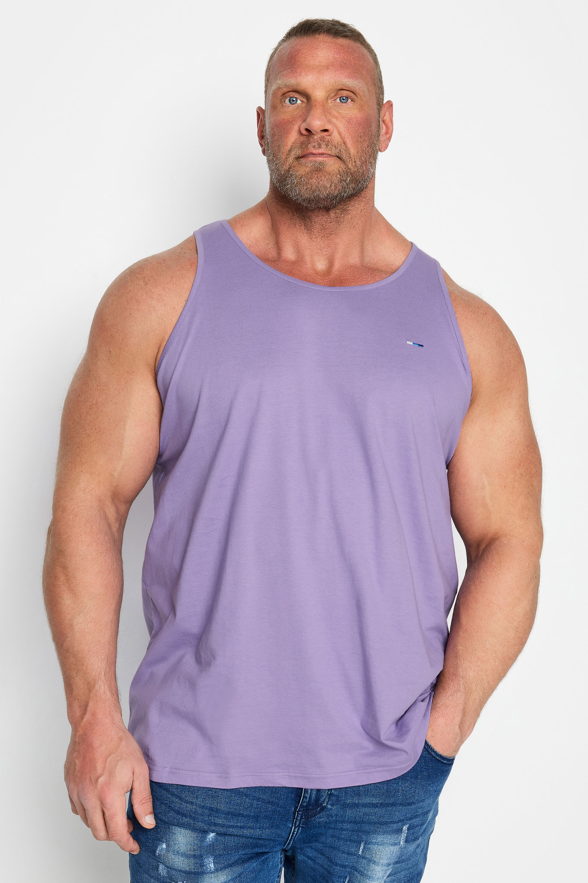 BadRhino Big & Tall Chalk Violet Purple Vest | BadRhino 2
