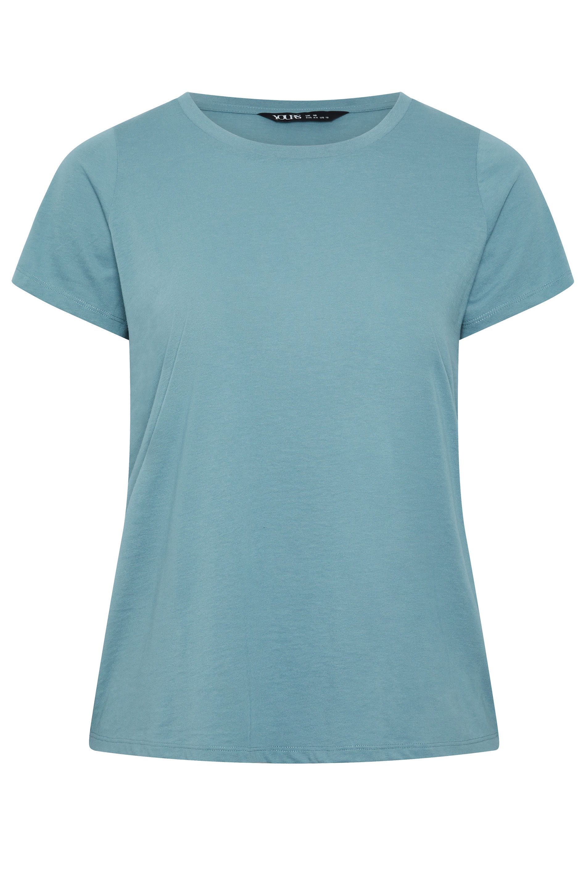 YOURSET 2 PACK Plus Size Blue & Grey Core T-Shirts | Yours Clothing 7