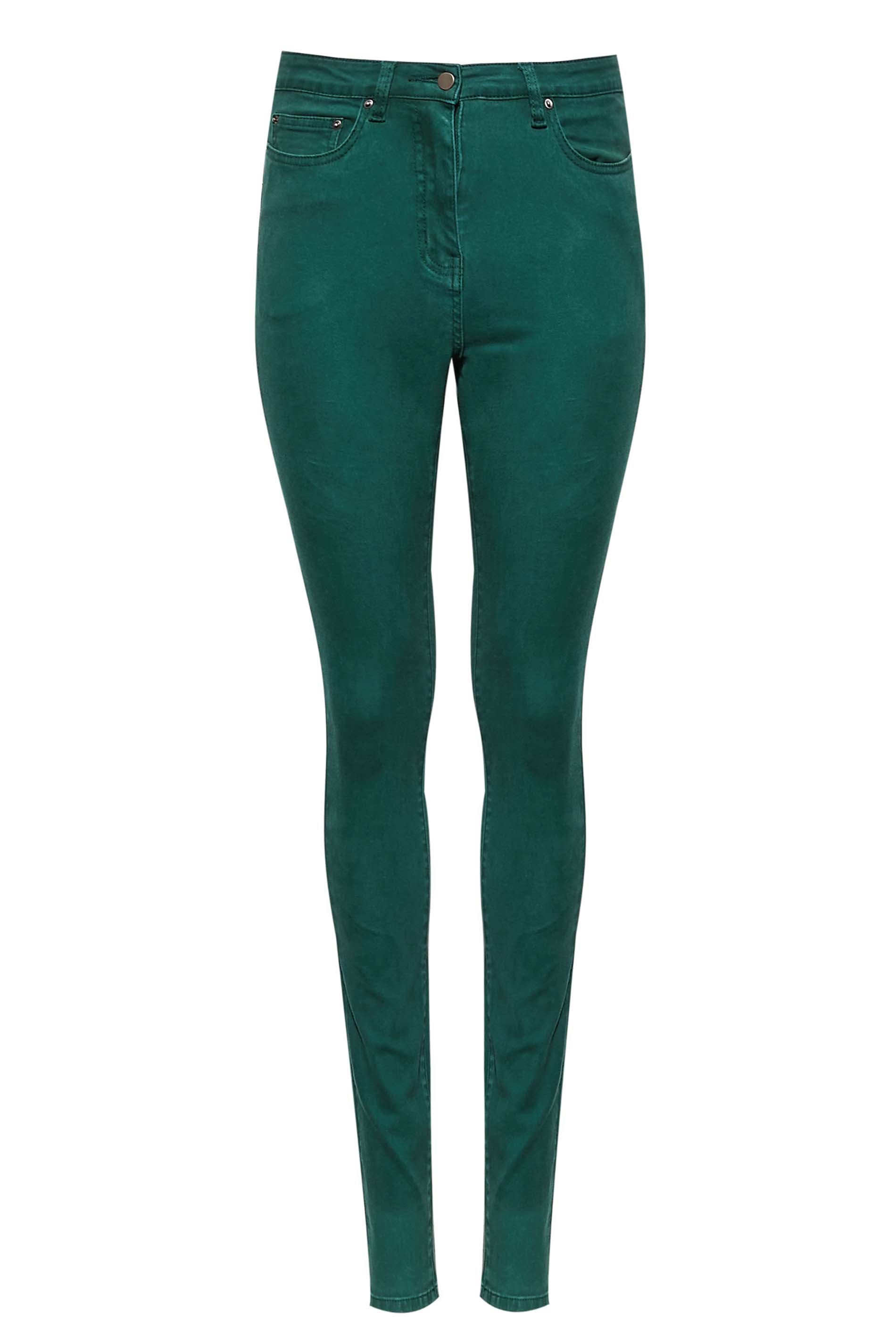 LTS Tall Women's Dark Green AVA Skinny Jeans | Long Tall Sally 2