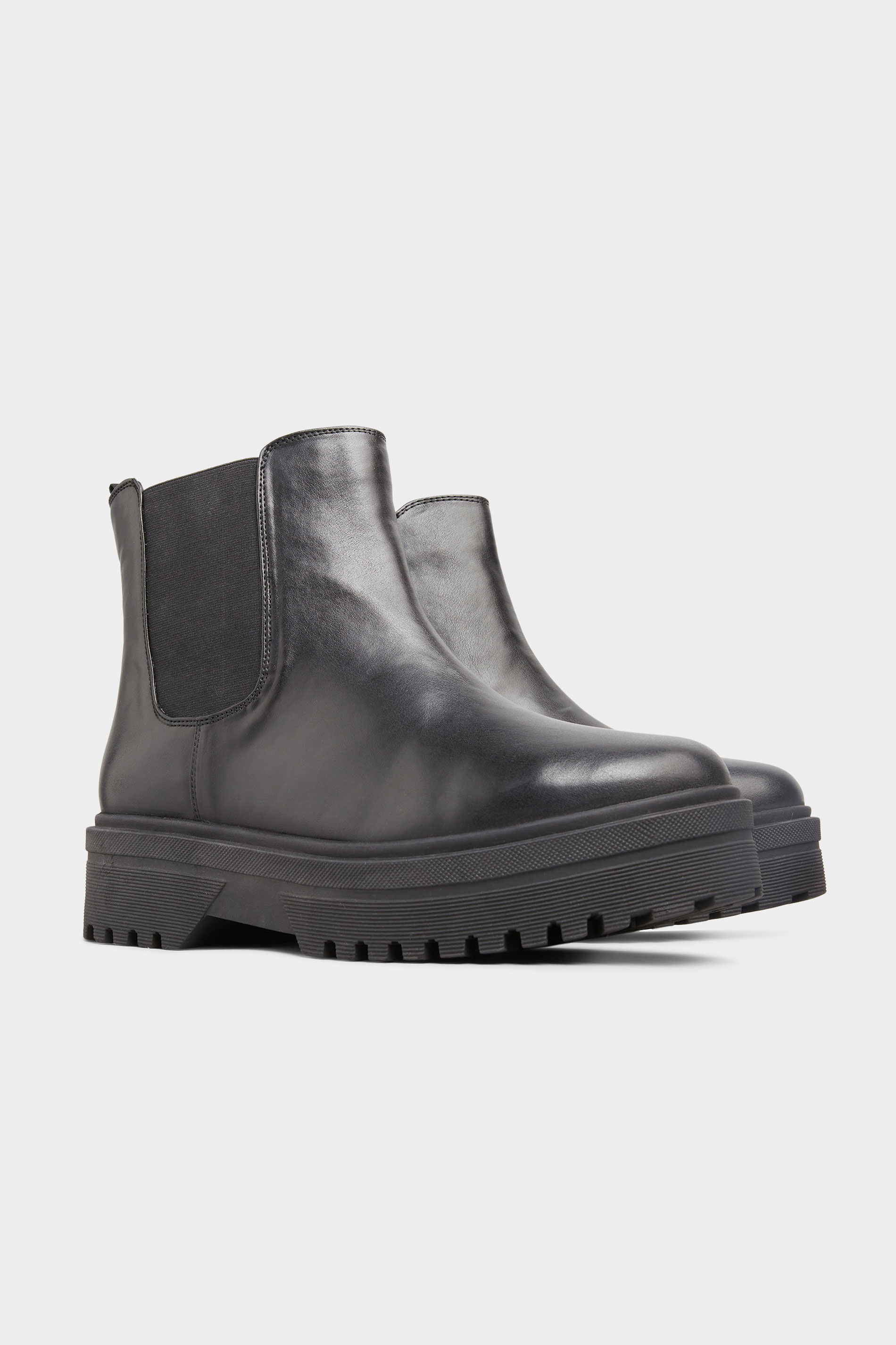 vegan platform chelsea boots