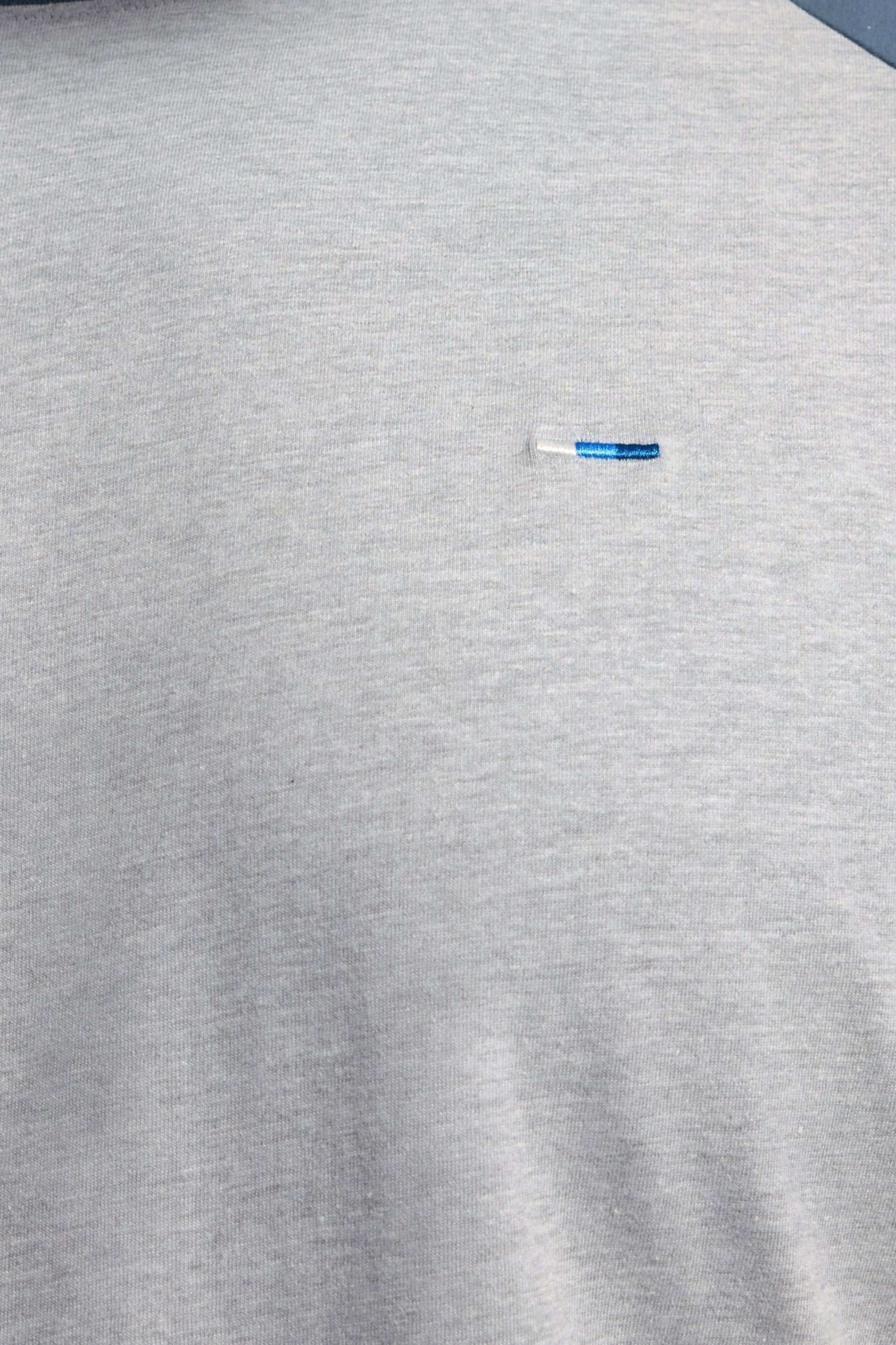 BadRhino Big & Tall Blue & Grey Raglan T-Shirt | BadRhino 4