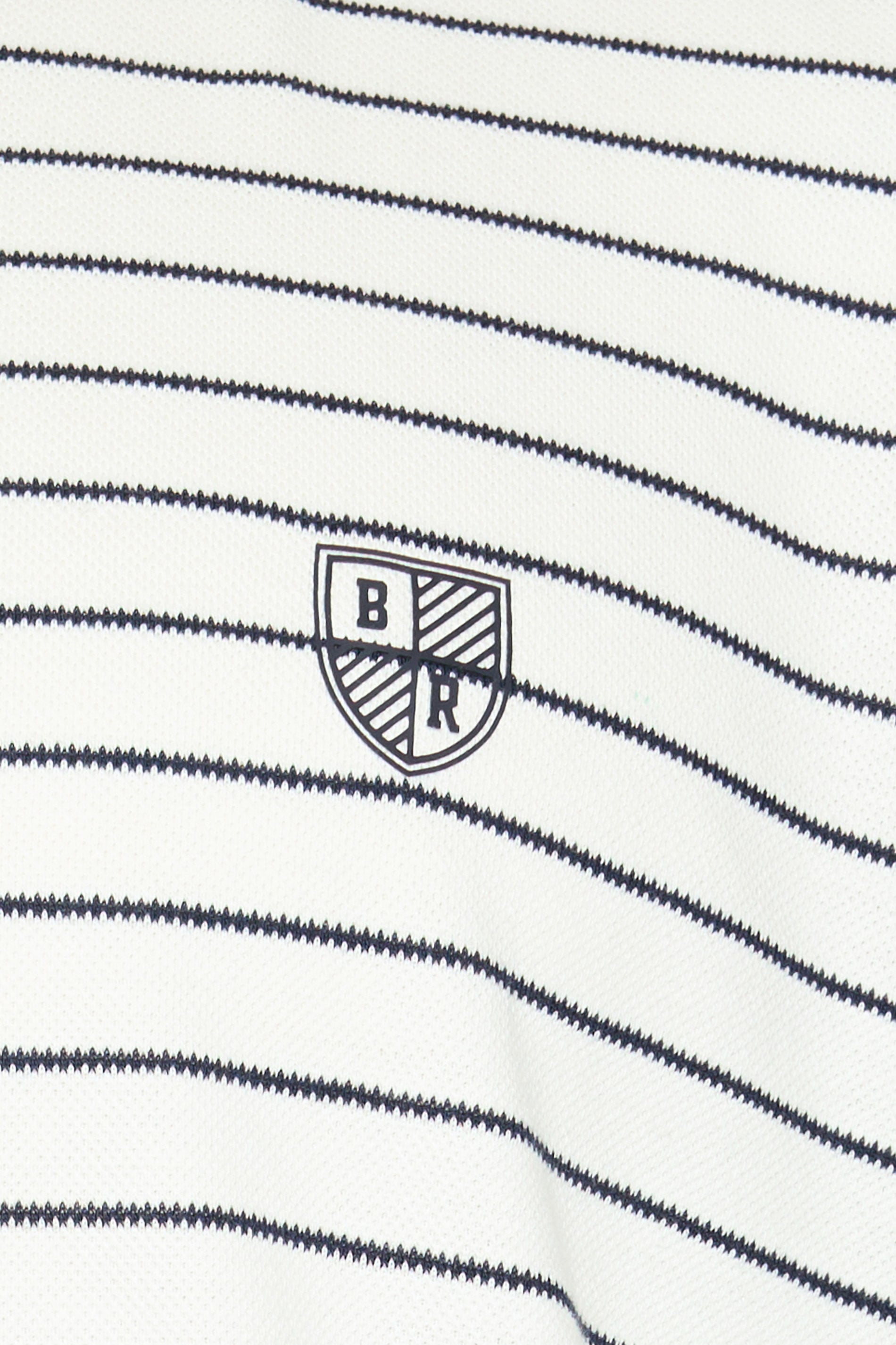 BadRhino Big & Tall Off-White Stripe Pique T-Shirt | BadRhino 7
