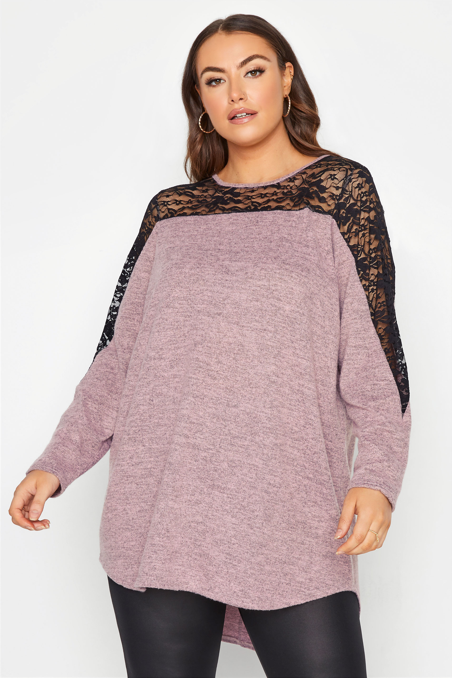Pink Lace Insert Knitted Jumper_A.jpg