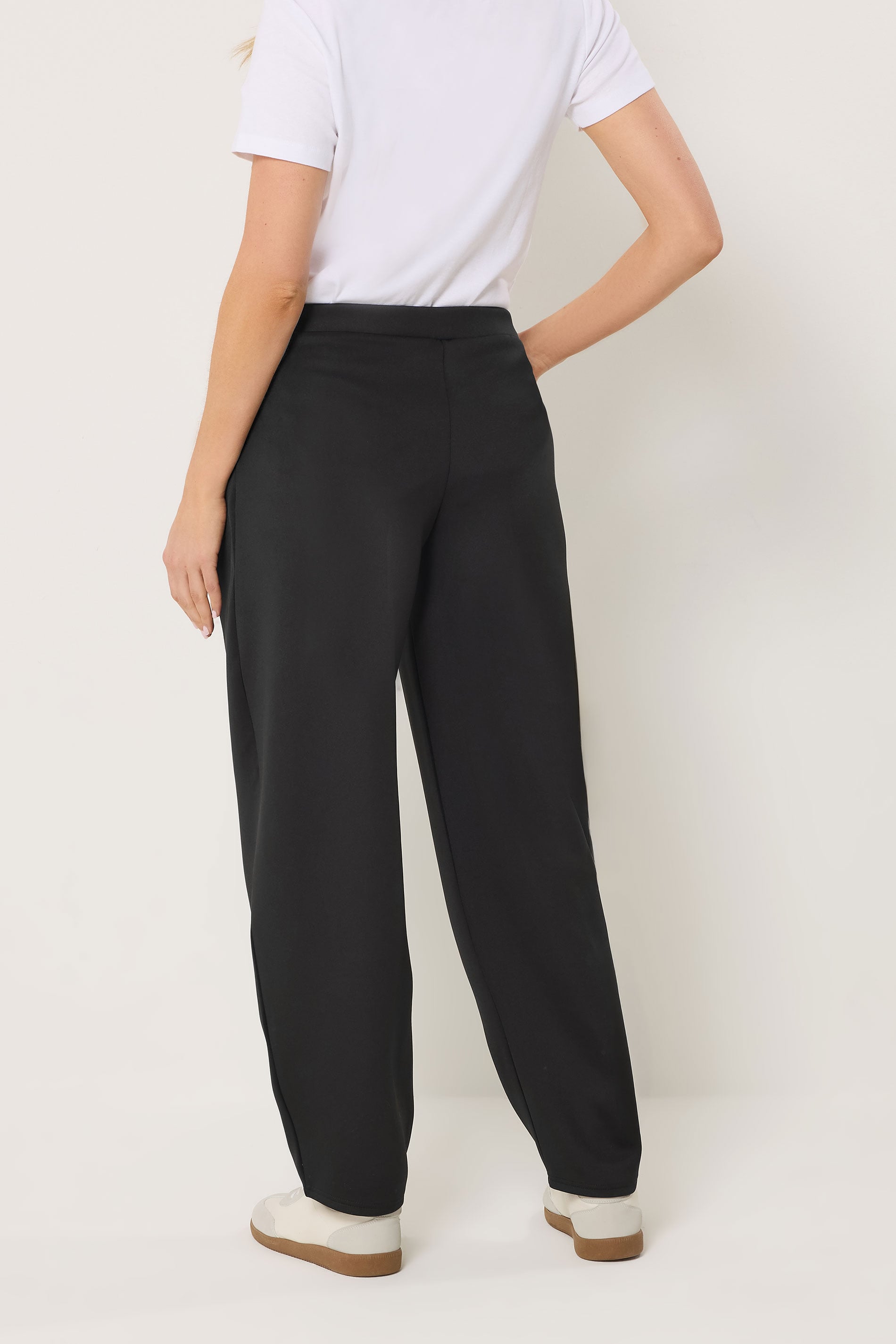 LTS Tall Women's Black Barrel Leg Trousers | Long Tall Sally 2