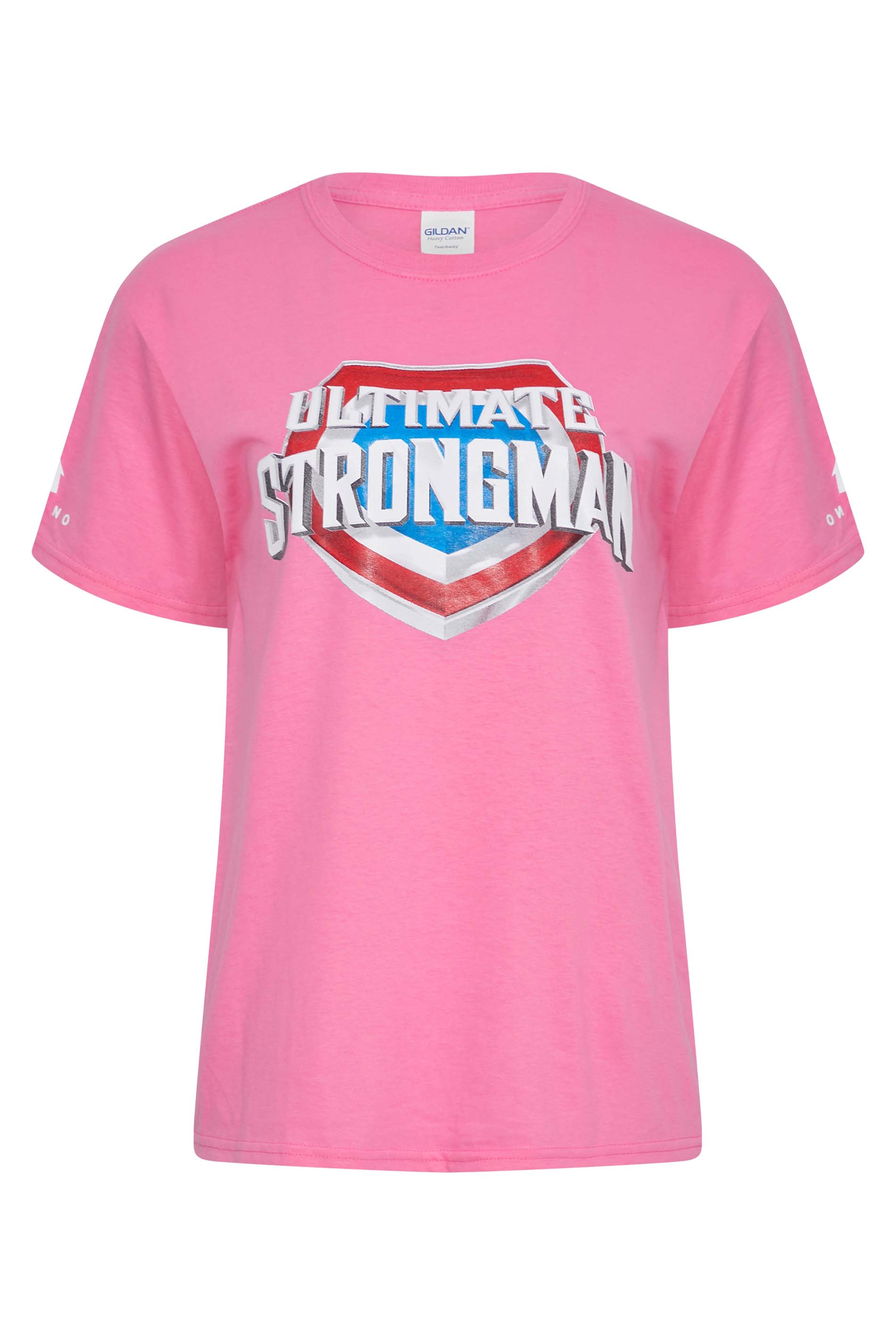 BadRhino Girls Light Pink Ultimate Strongman T-Shirt 1