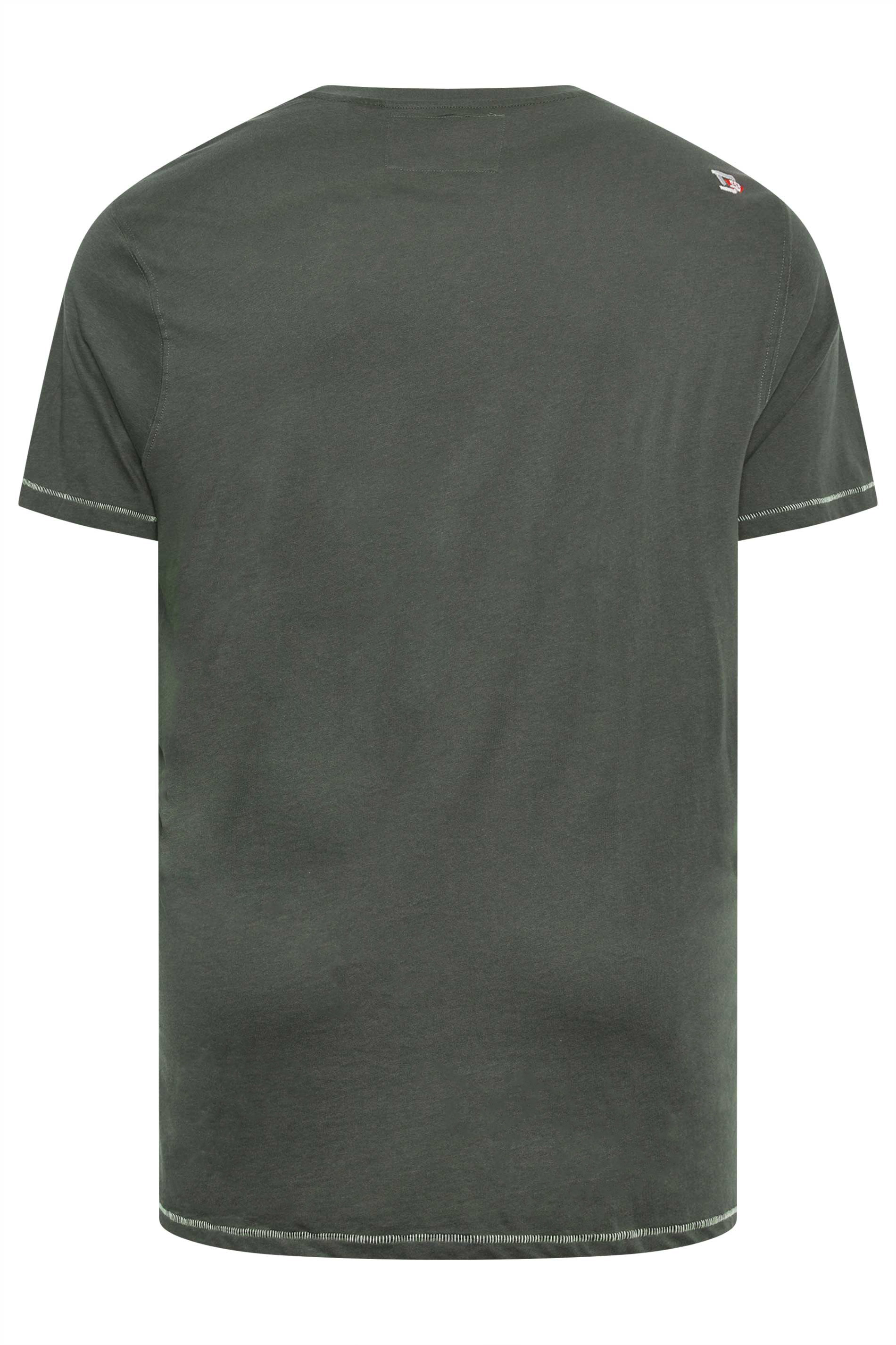 D555 Big & Tall Green 'Dune Kings' T-Shirt | BadRhino 3
