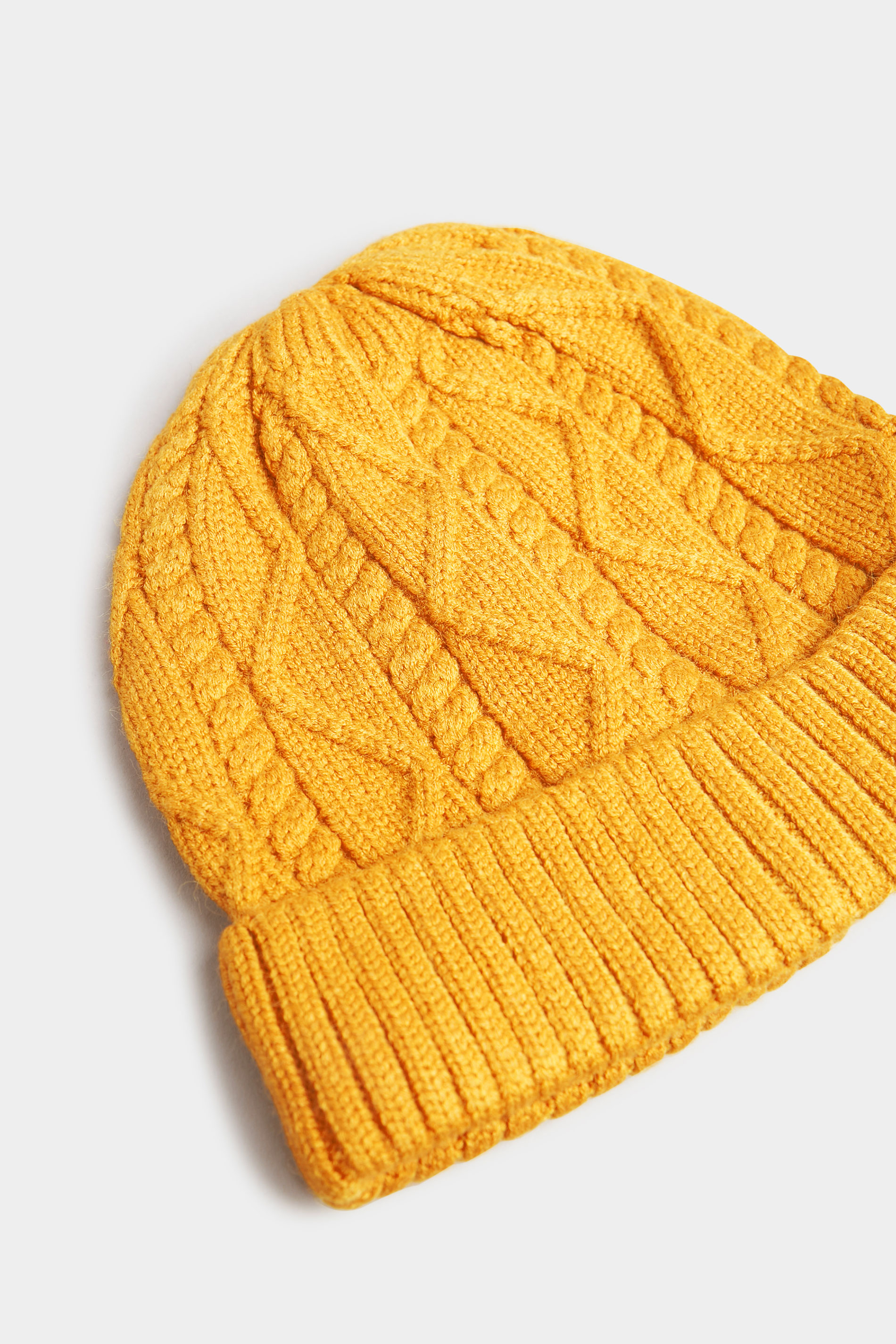 Mustard Yellow Knitted Hat | Yours