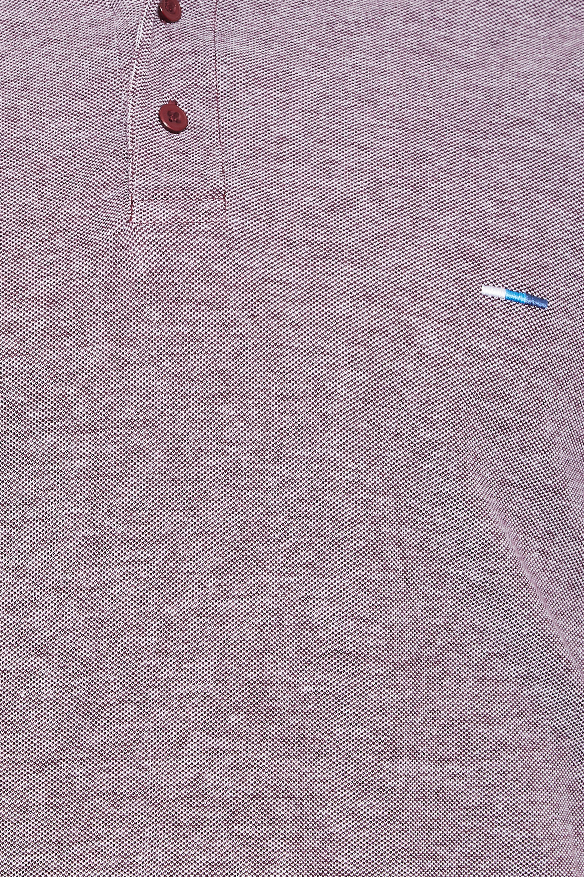 BadRhino Big & Tall Pink Birdseye Polo Shirt | BadRhino 2