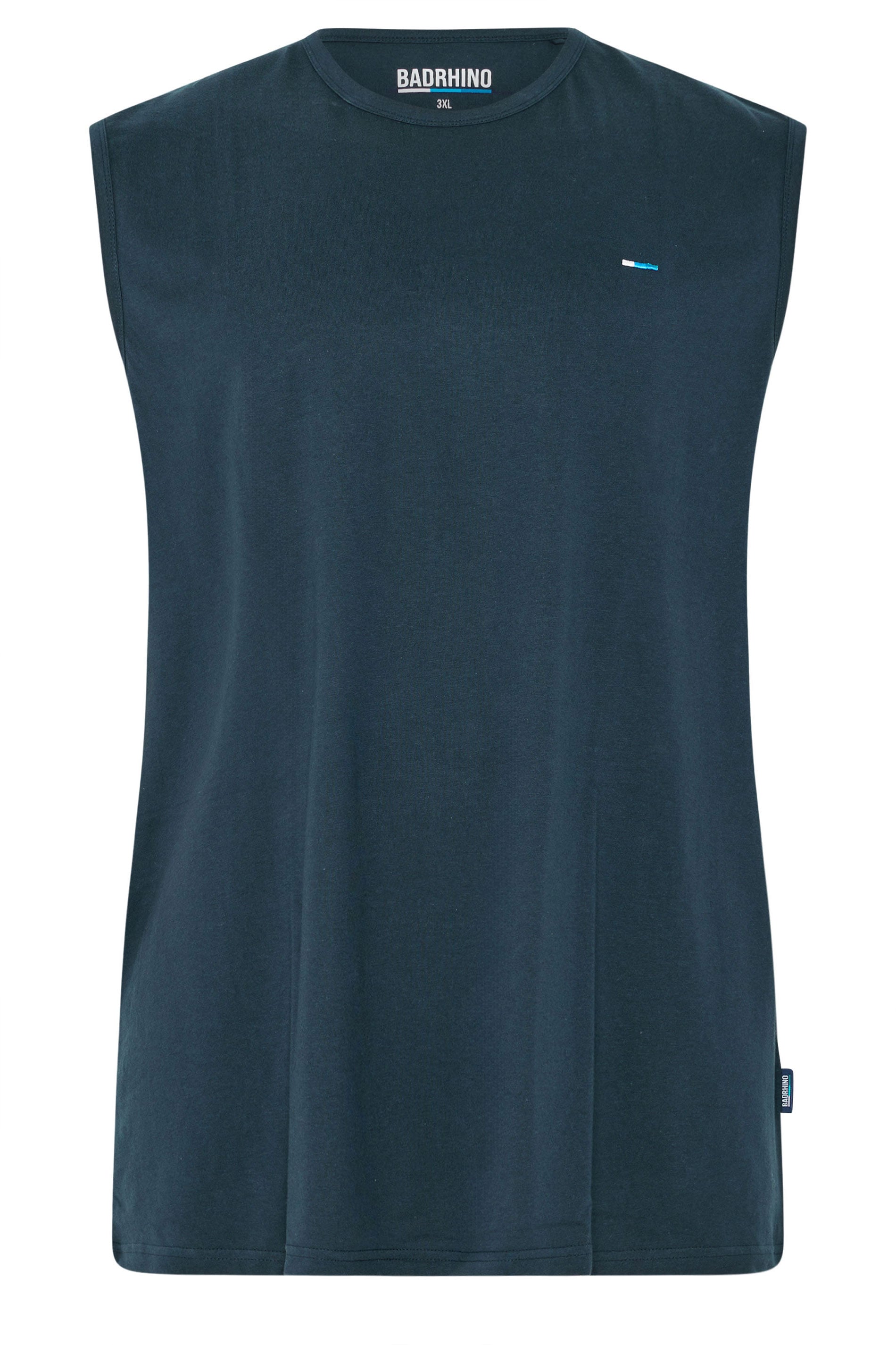 BadRhino Big & Tall Black/White/Navy/Khaki/Grey 5 Pack Extra Long Muscle Vests | BadRhino 10