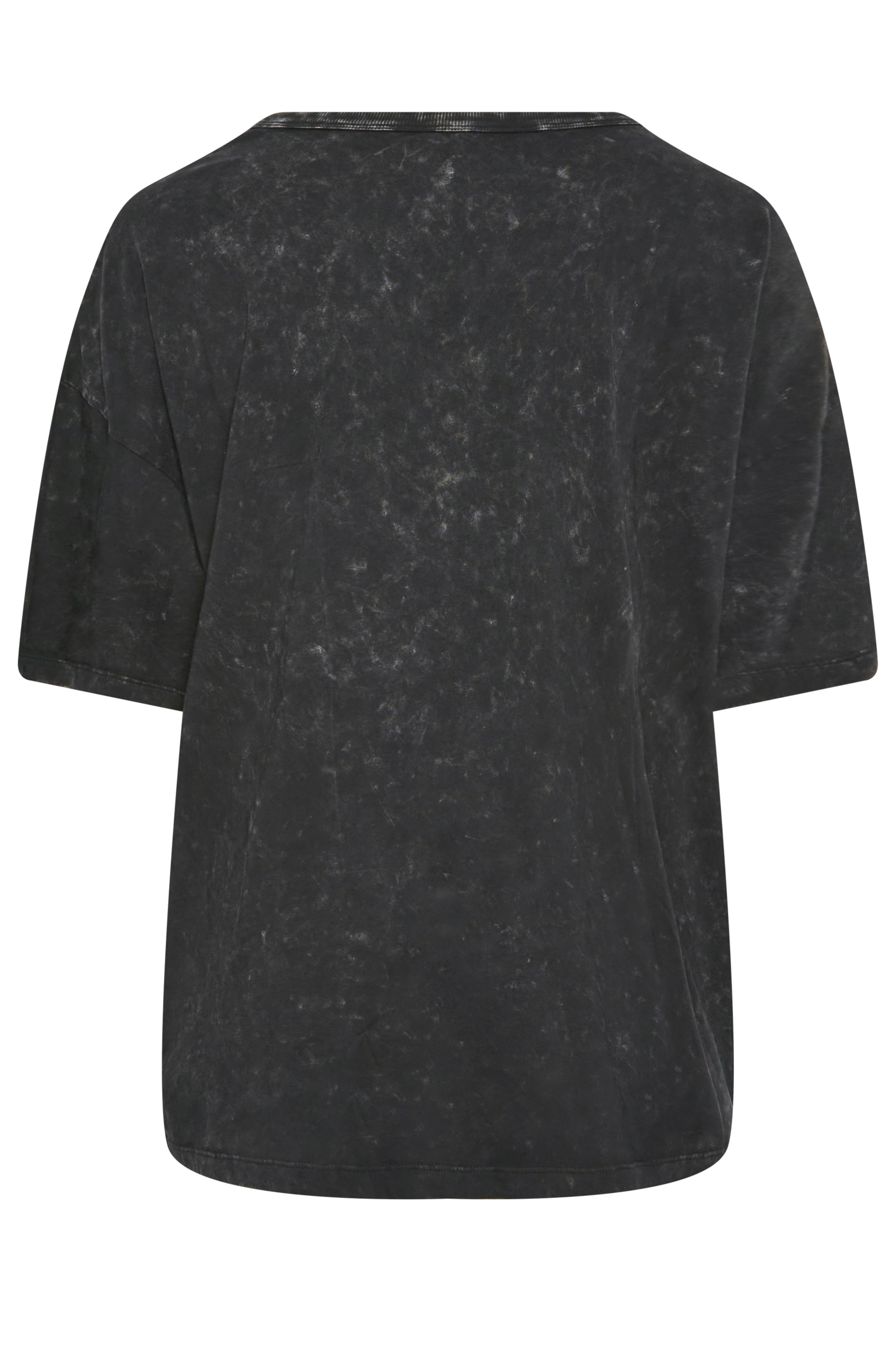 Plus Charcoal Acid Wash T-Shirt, Plus Size