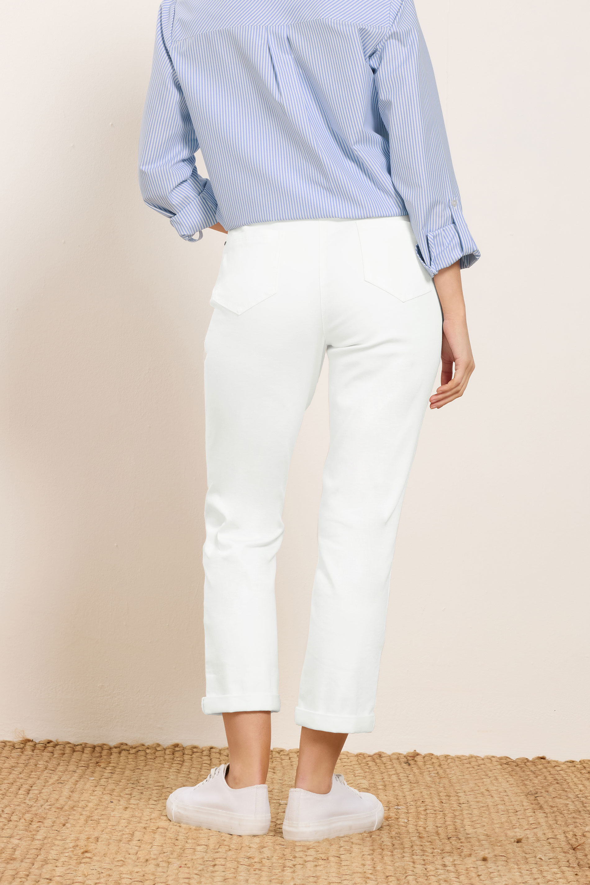 M&Co White Boyfriend Jeans | M&Co 4