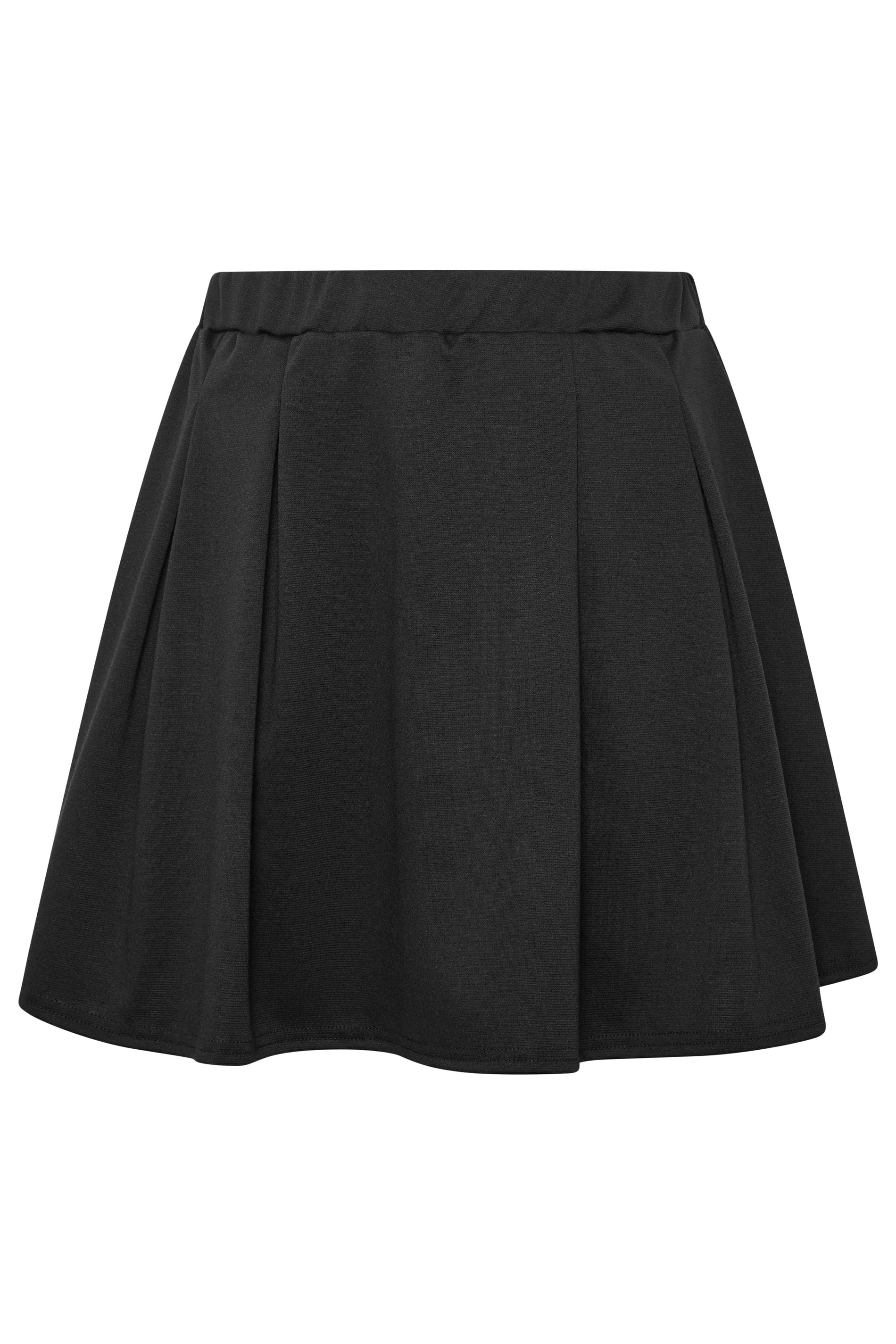 LIMITED COLLECTION Plus Size Black Pleated Skirt | Yours Clothing 5