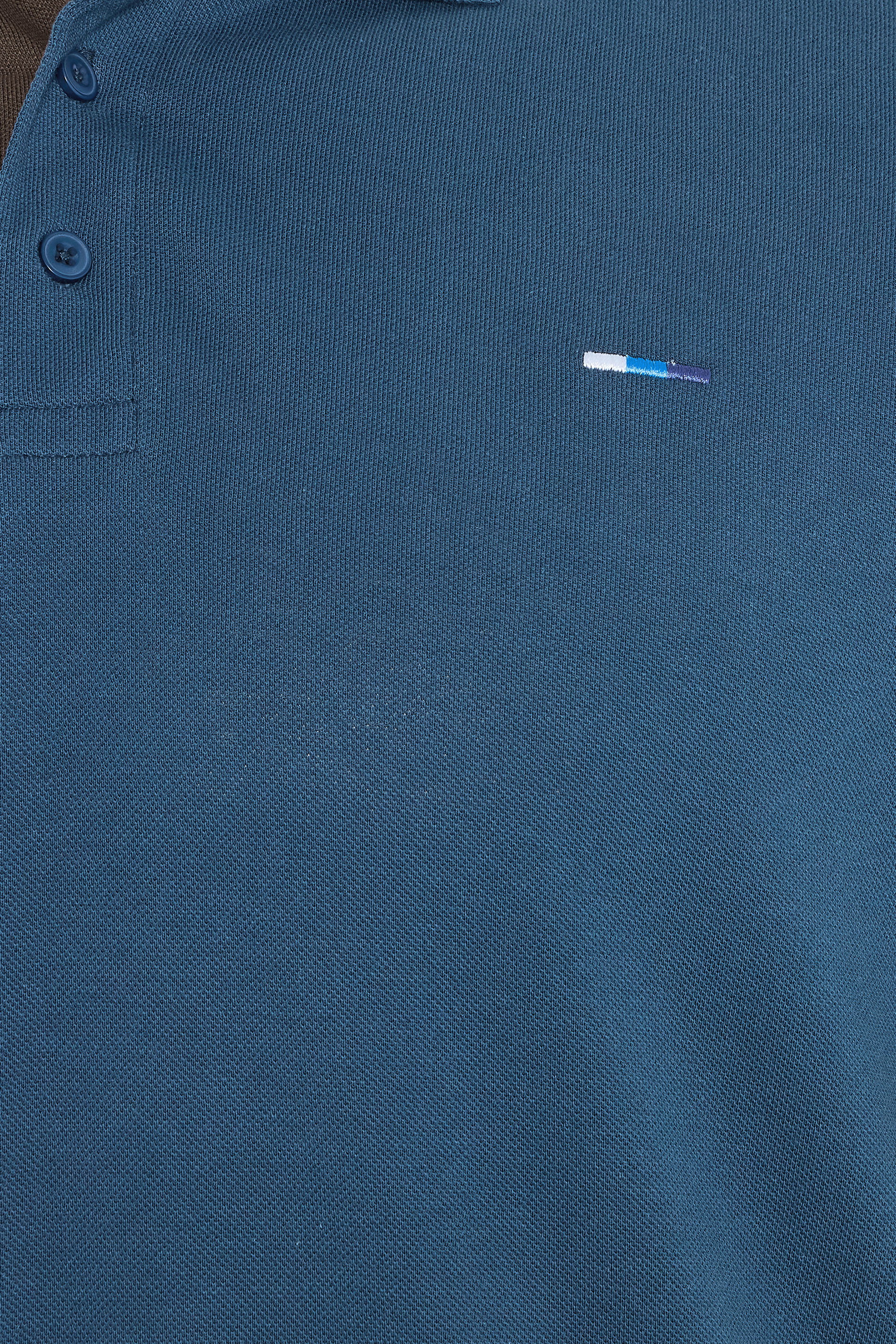 BadRhino Big & Tall Teal Blue Short Sleeve Polo Shirt | BadRhino 7